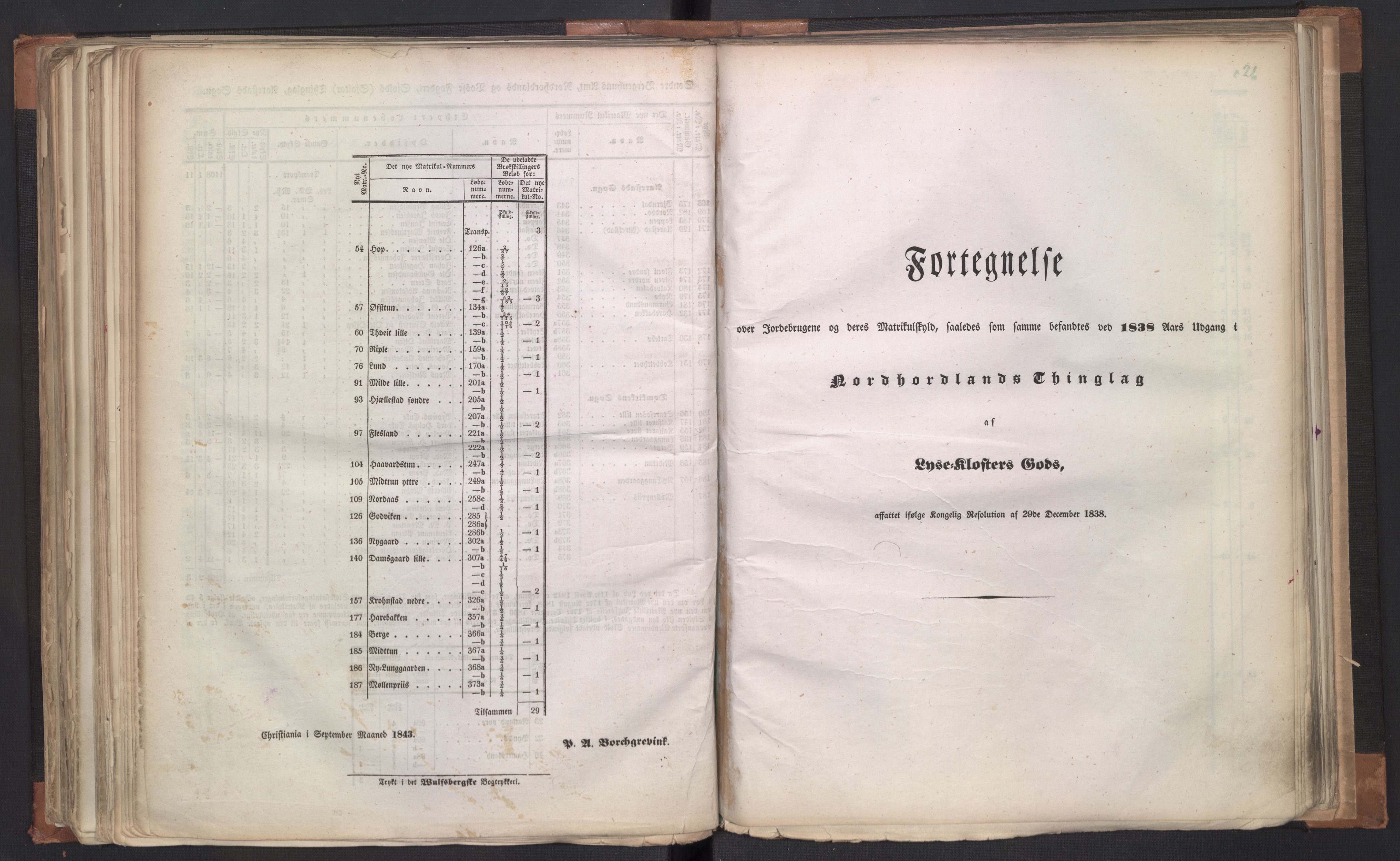 Rygh, AV/RA-PA-0034/F/Fb/L0011: Matrikkelen for 1838 - Søndre Bergenhus amt (Hordaaland fylke), 1838