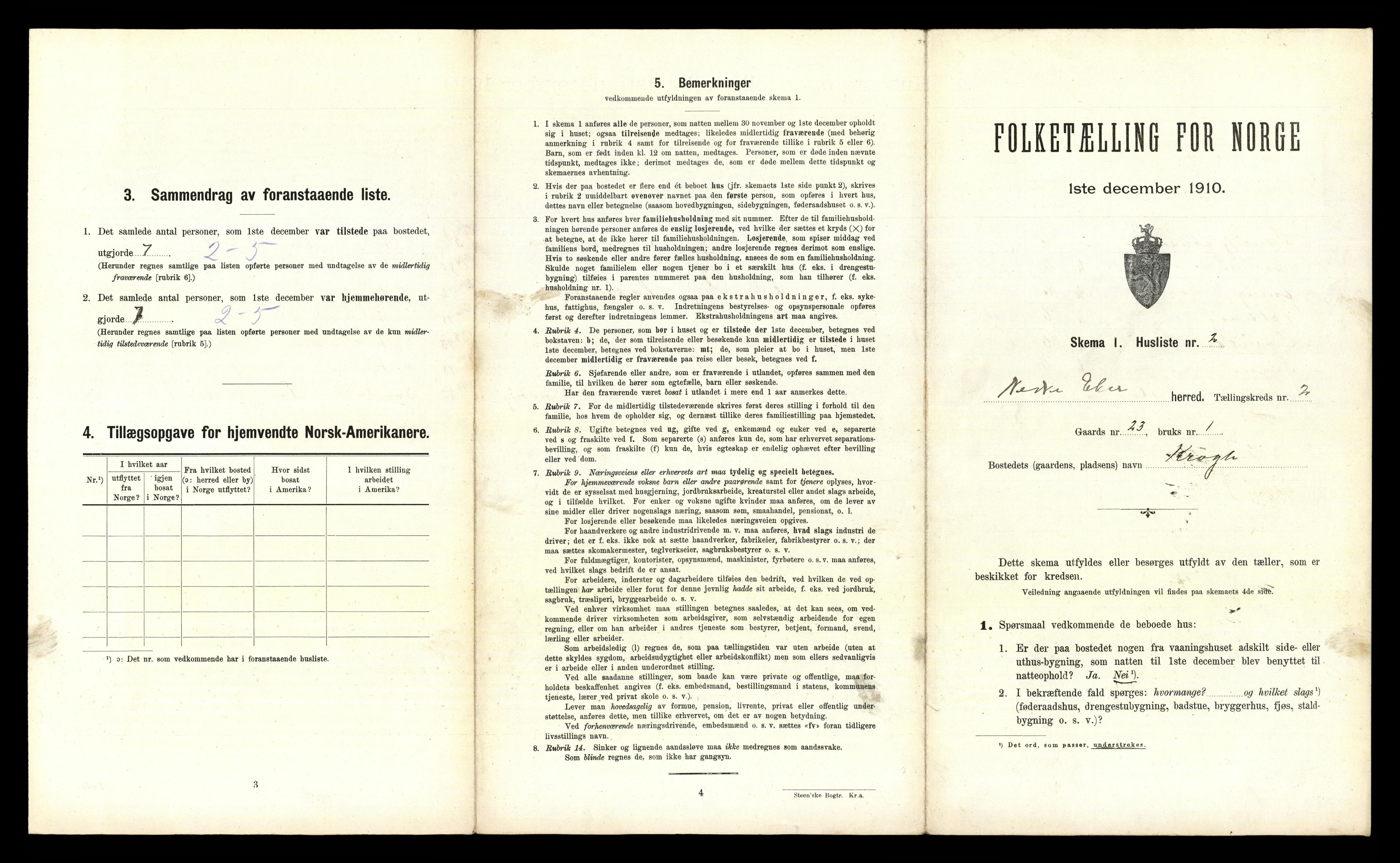 RA, 1910 census for Nedre Eiker, 1910, p. 201