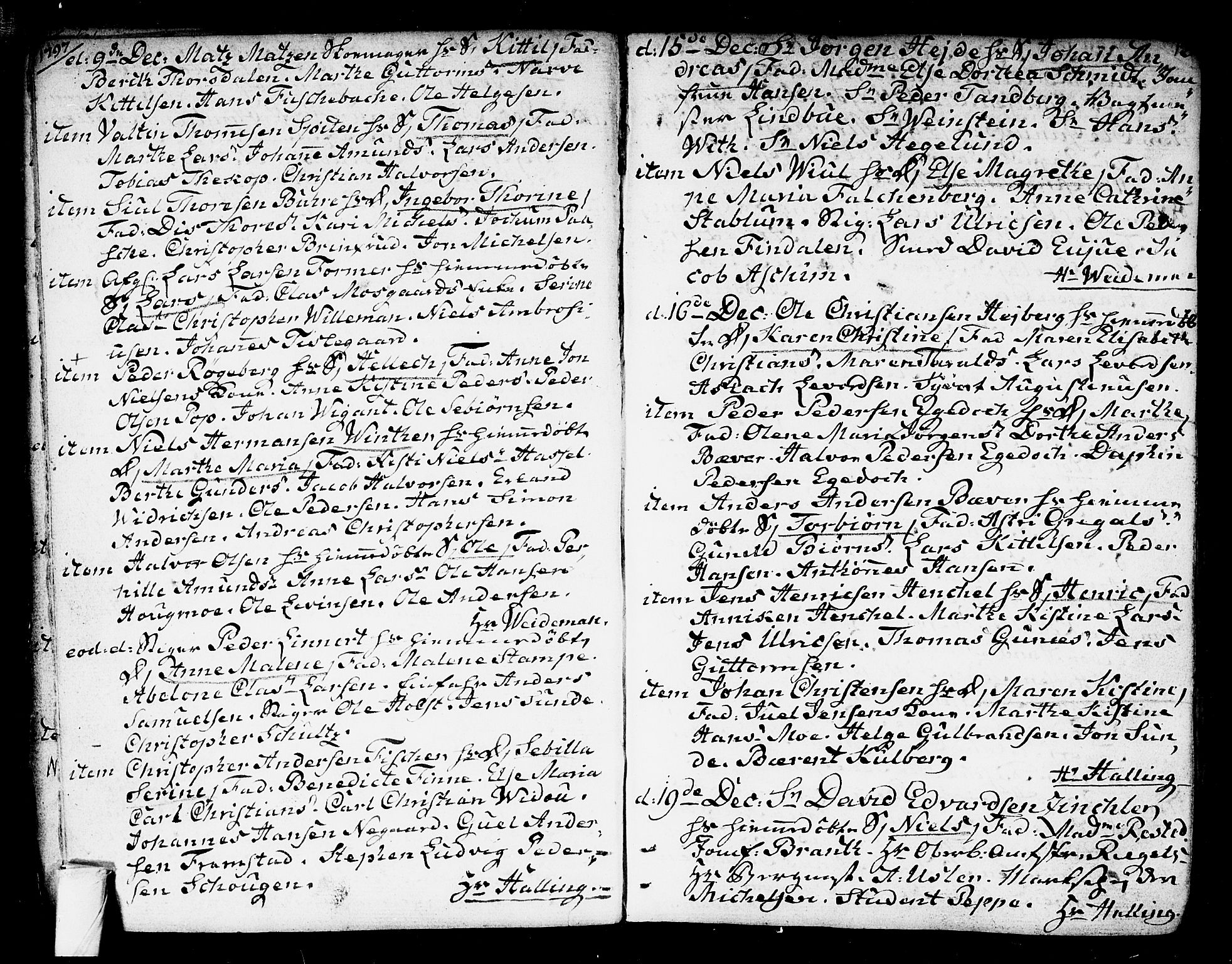 Kongsberg kirkebøker, AV/SAKO-A-22/F/Fa/L0007: Parish register (official) no. I 7, 1795-1816, p. 12