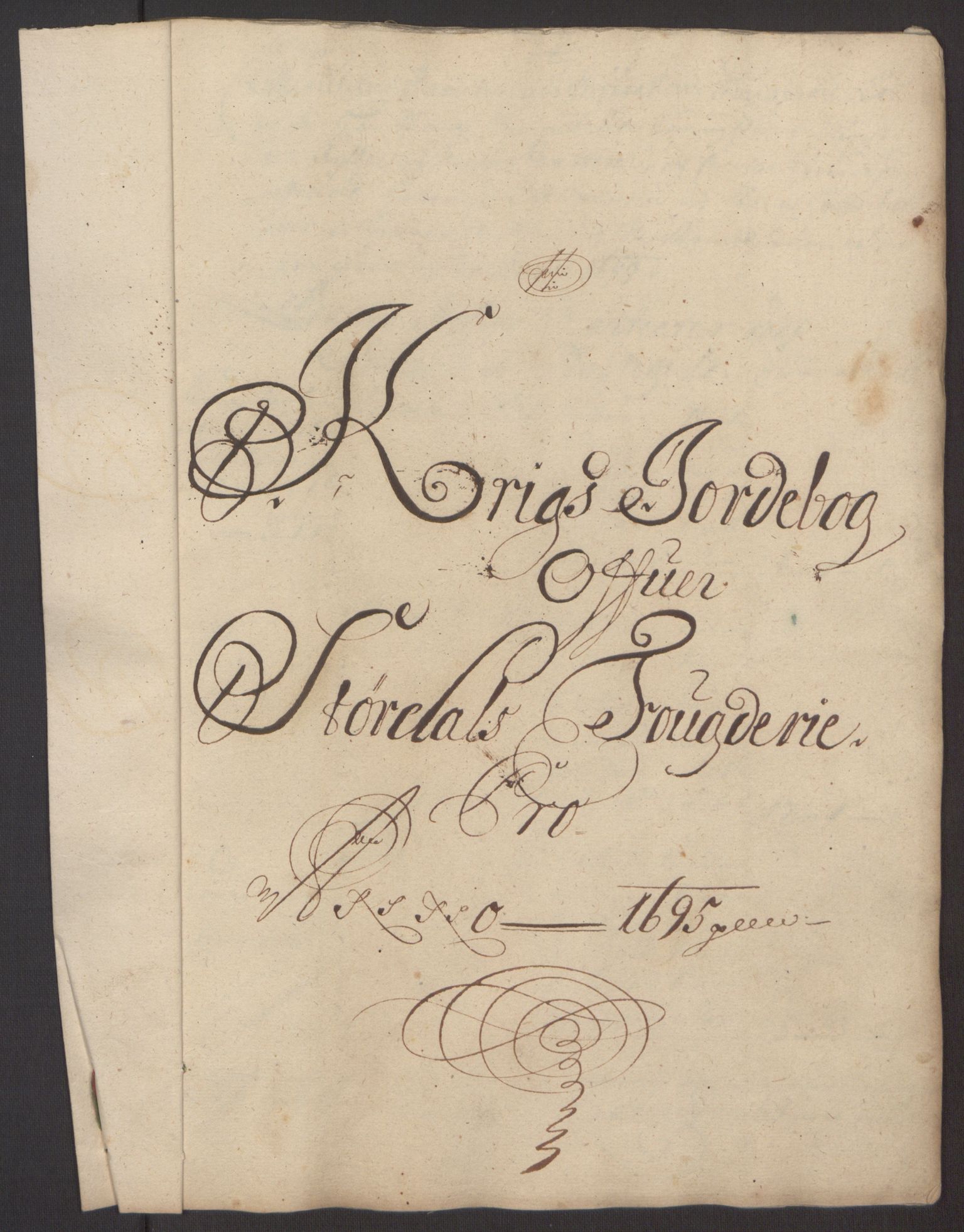 Rentekammeret inntil 1814, Reviderte regnskaper, Fogderegnskap, RA/EA-4092/R62/L4187: Fogderegnskap Stjørdal og Verdal, 1695, p. 255