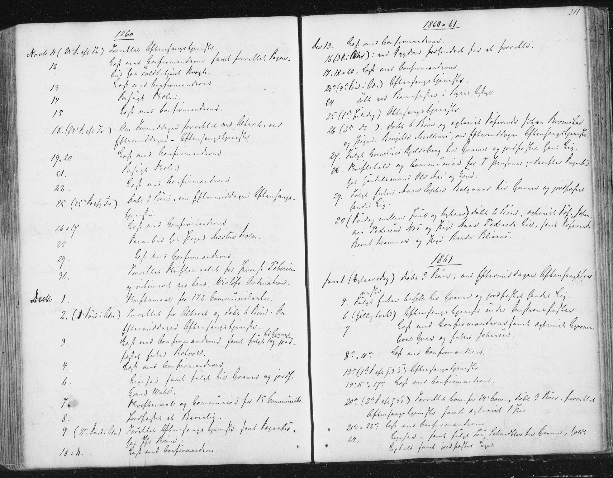 Ministerialprotokoller, klokkerbøker og fødselsregistre - Sør-Trøndelag, SAT/A-1456/602/L0127: Curate's parish register no. 602B01, 1821-1875, p. 211