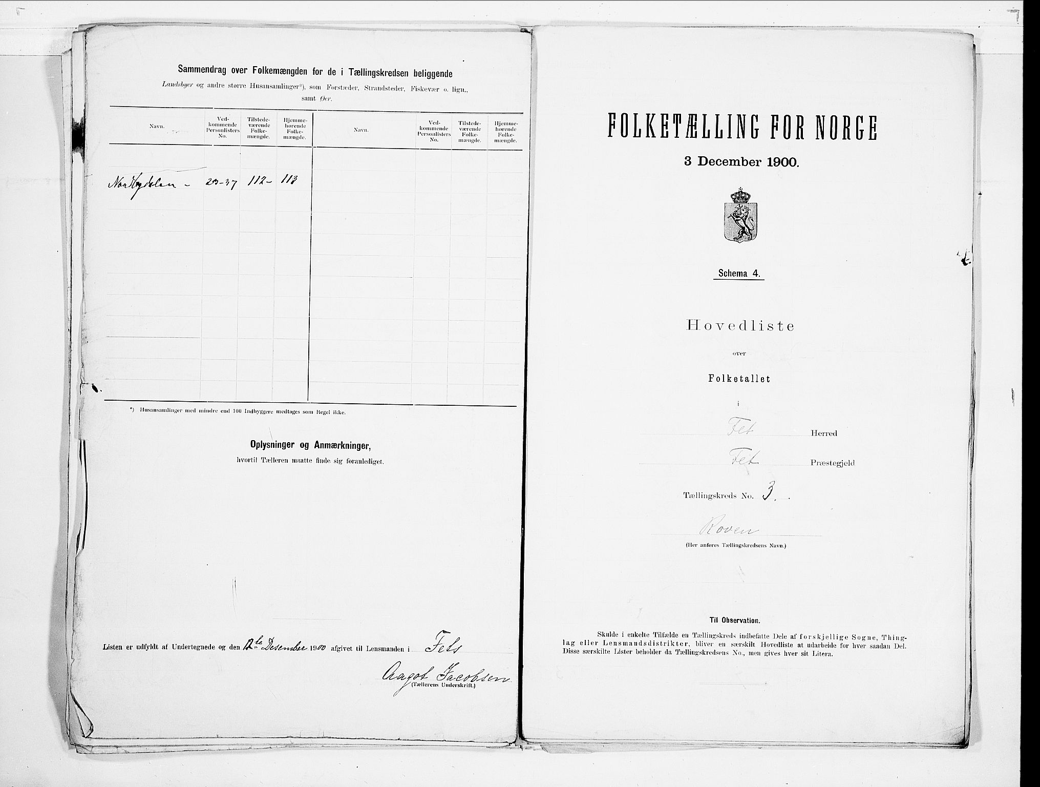 SAO, 1900 census for Fet, 1900, p. 10