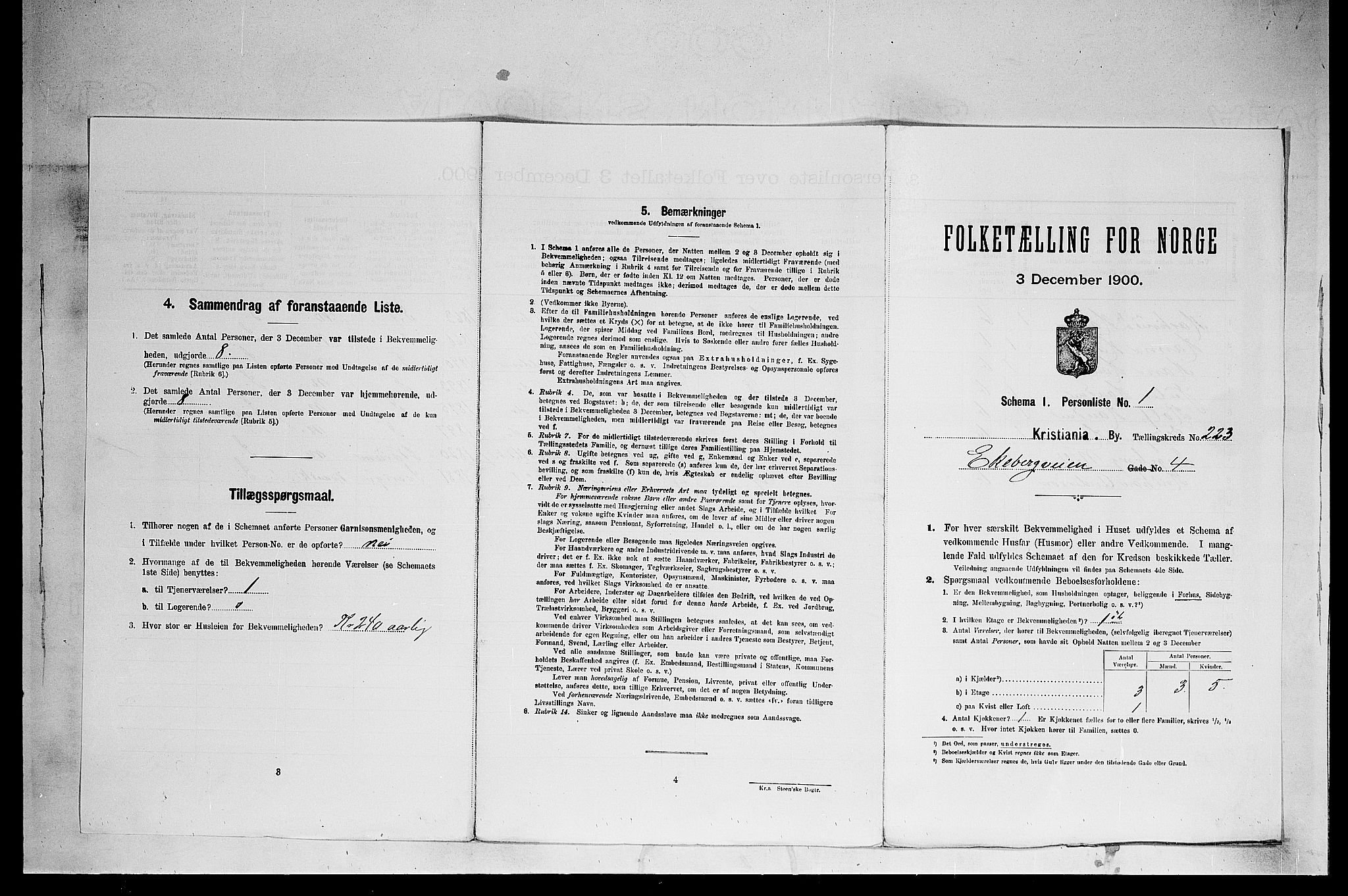 SAO, 1900 census for Kristiania, 1900, p. 18726