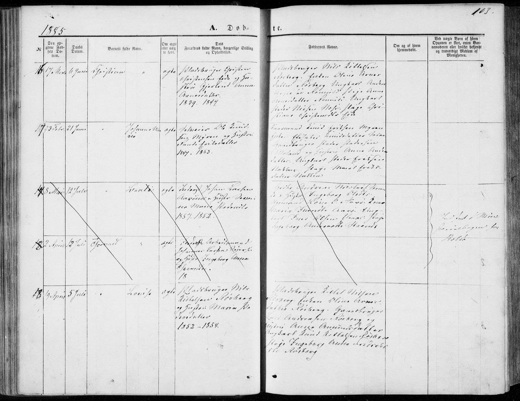 Ministerialprotokoller, klokkerbøker og fødselsregistre - Møre og Romsdal, AV/SAT-A-1454/557/L0681: Parish register (official) no. 557A03, 1869-1886, p. 103