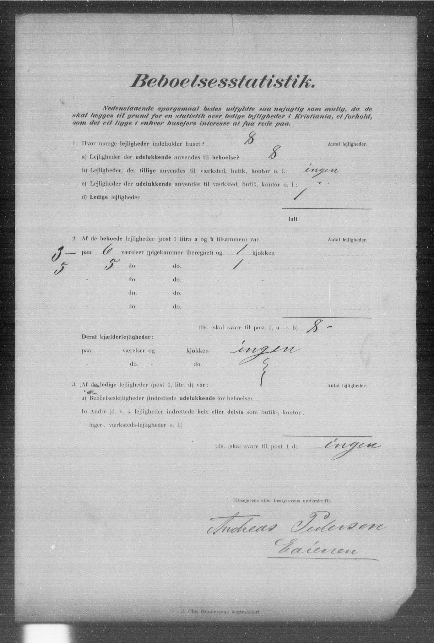 OBA, Municipal Census 1902 for Kristiania, 1902, p. 24113