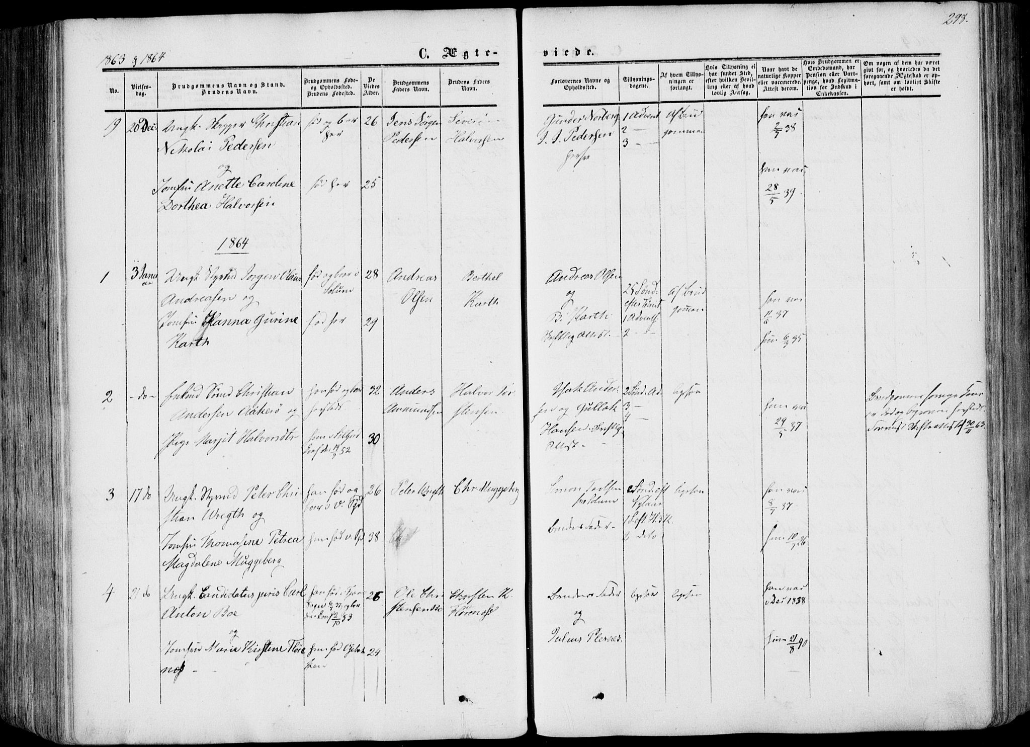 Porsgrunn kirkebøker , AV/SAKO-A-104/F/Fa/L0007: Parish register (official) no. 7, 1858-1877, p. 298