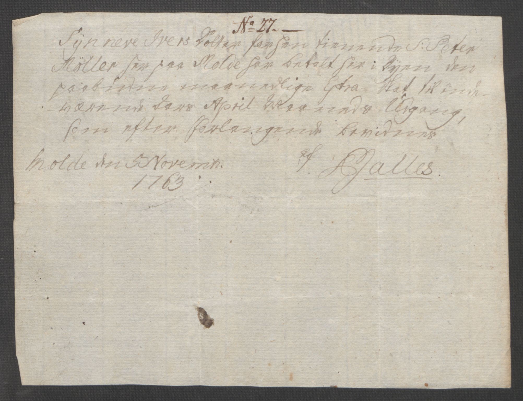 Rentekammeret inntil 1814, Reviderte regnskaper, Fogderegnskap, AV/RA-EA-4092/R55/L3730: Ekstraskatten Romsdal, 1762-1763, p. 426