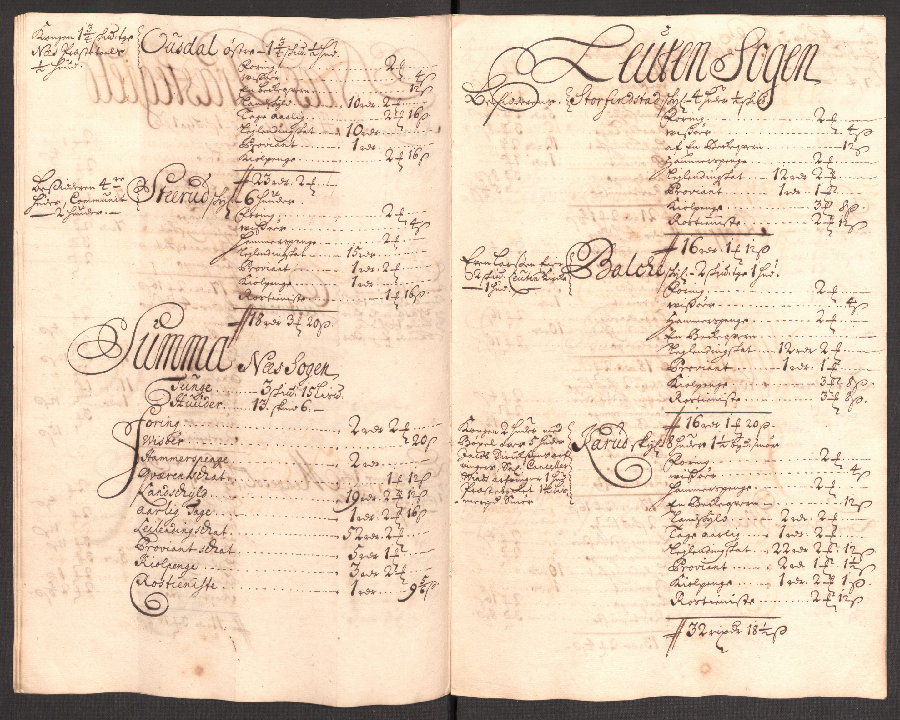 Rentekammeret inntil 1814, Reviderte regnskaper, Fogderegnskap, AV/RA-EA-4092/R16/L1044: Fogderegnskap Hedmark, 1708, p. 212