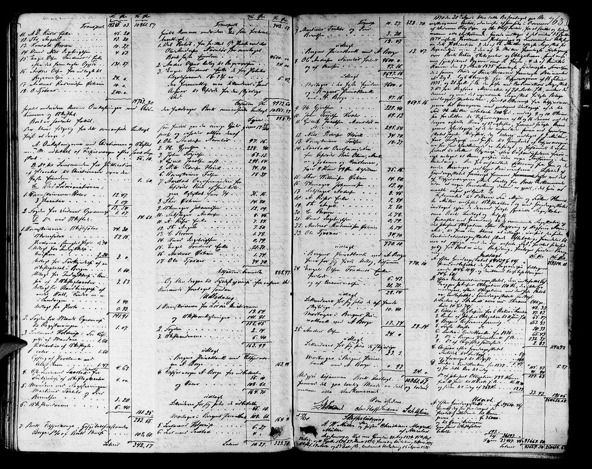 Midhordland sorenskriveri, AV/SAB-A-3001/1/H/Hd/L0004: Skifteutlodningsprotokoll, 1863-1878, p. 762b-763a