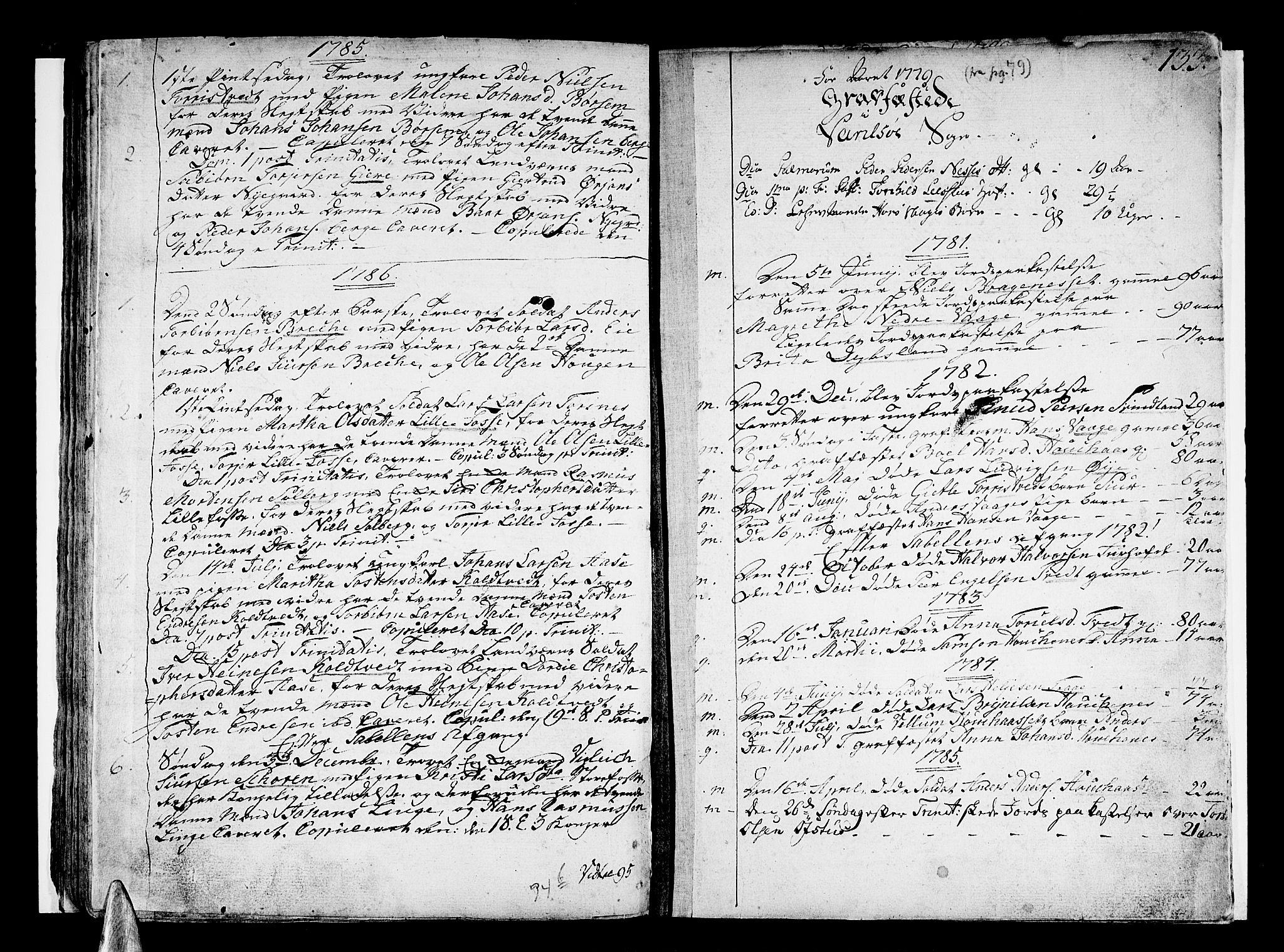 Strandebarm sokneprestembete, SAB/A-78401/H/Haa: Parish register (official) no. A 3 /3, 1751-1787, p. 133
