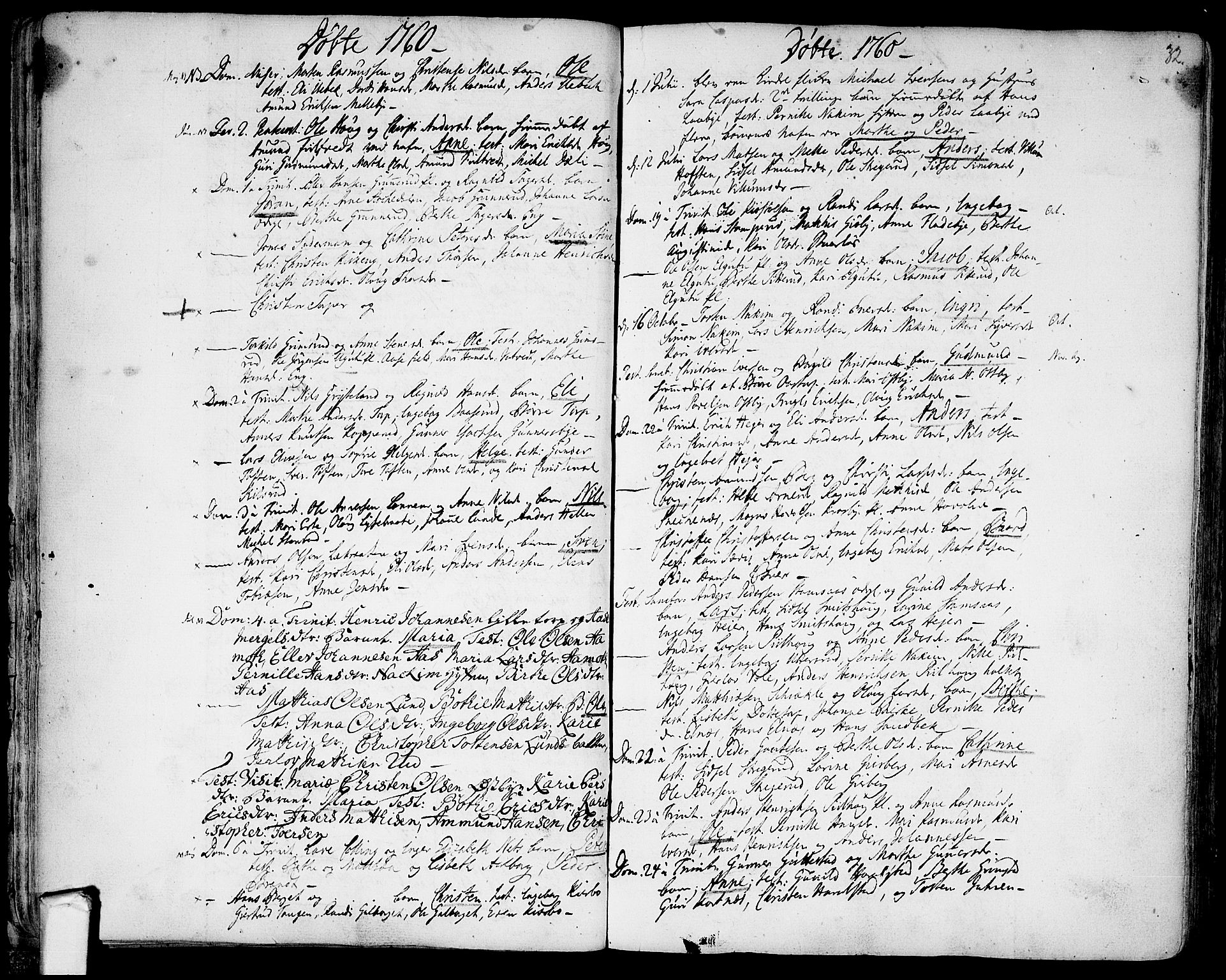 Rakkestad prestekontor Kirkebøker, AV/SAO-A-2008/F/Fa/L0003: Parish register (official) no. I 3, 1752-1777, p. 32