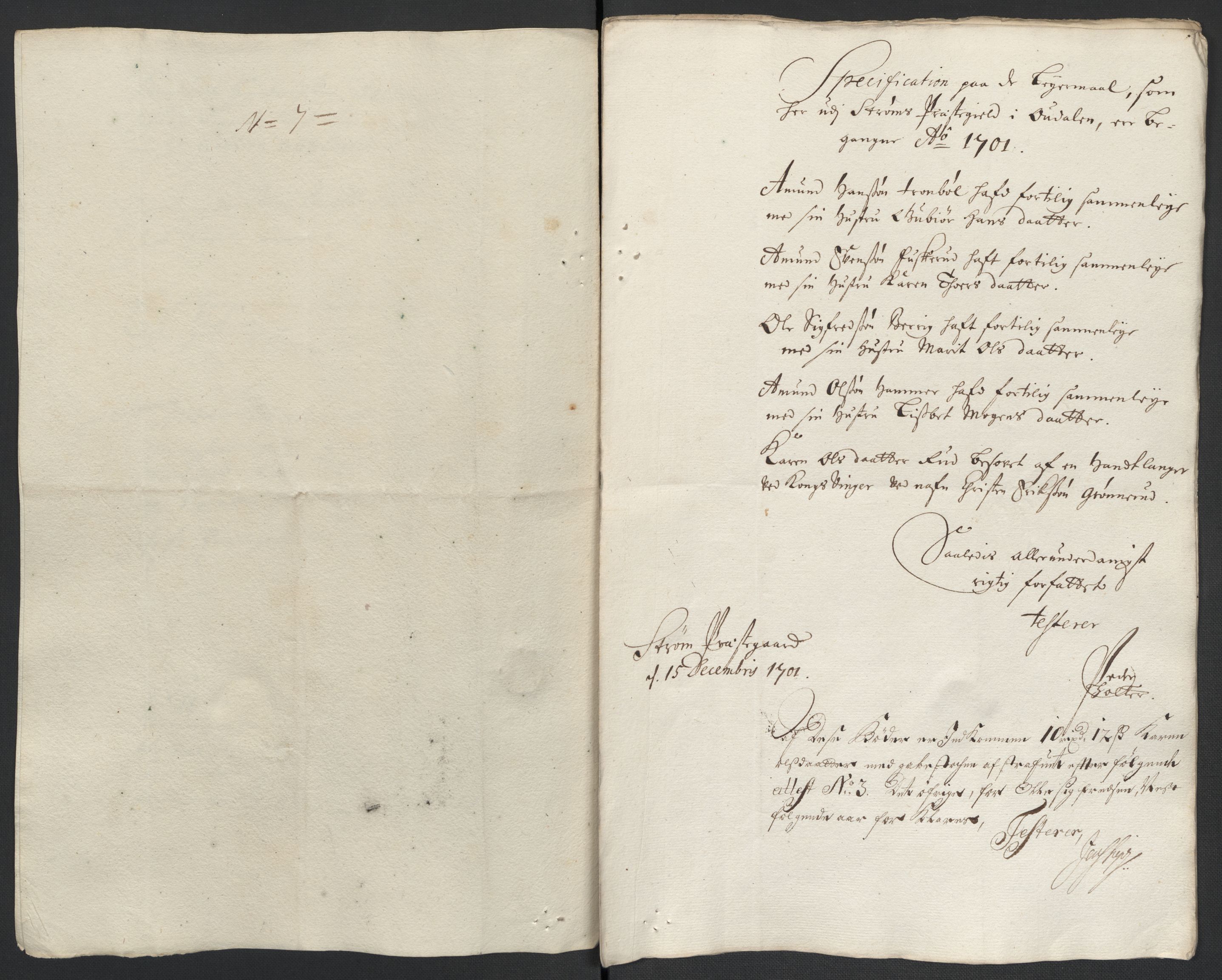 Rentekammeret inntil 1814, Reviderte regnskaper, Fogderegnskap, AV/RA-EA-4092/R13/L0839: Fogderegnskap Solør, Odal og Østerdal, 1701, p. 33