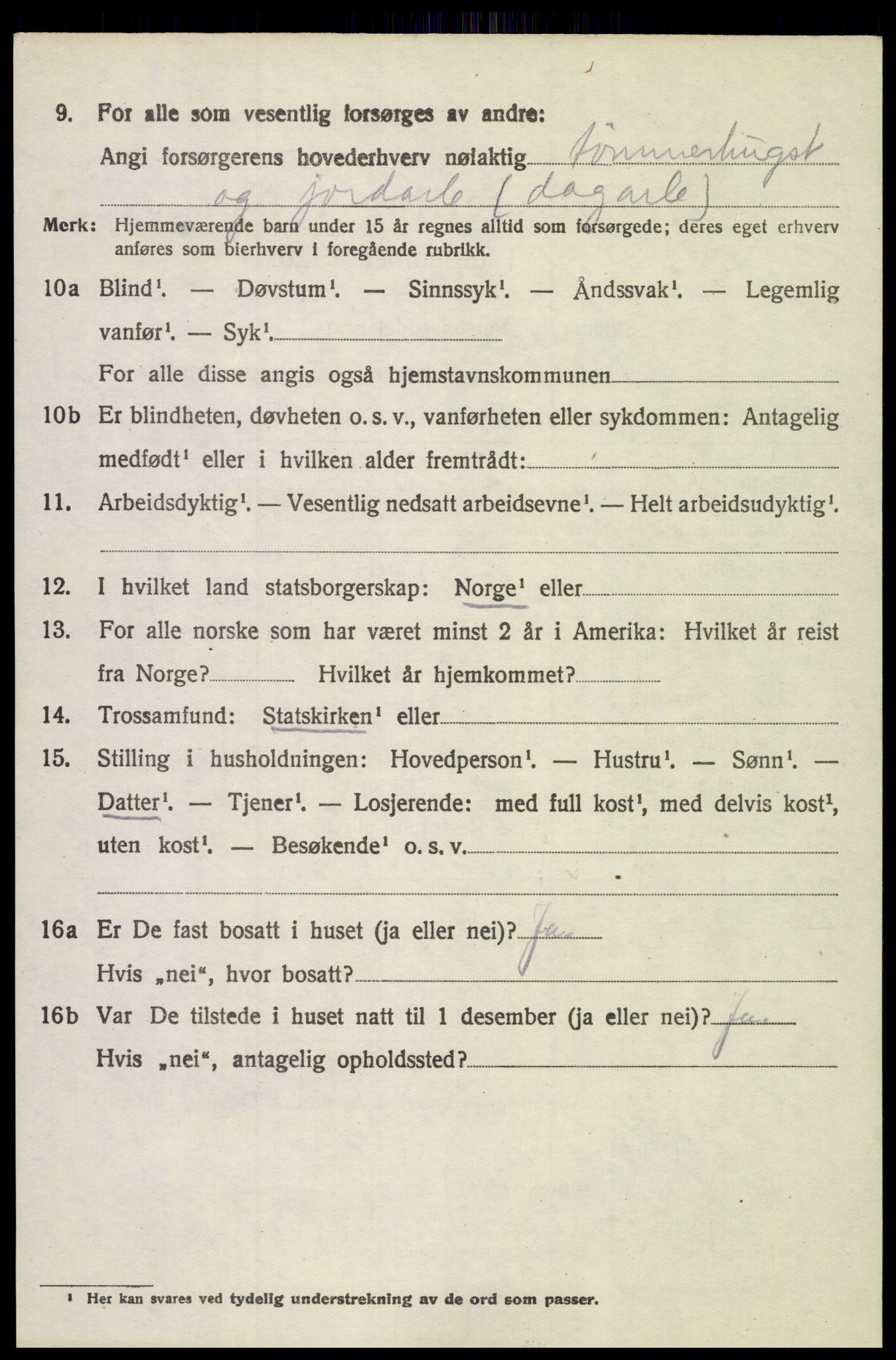 SAH, 1920 census for Østre Toten, 1920, p. 17789