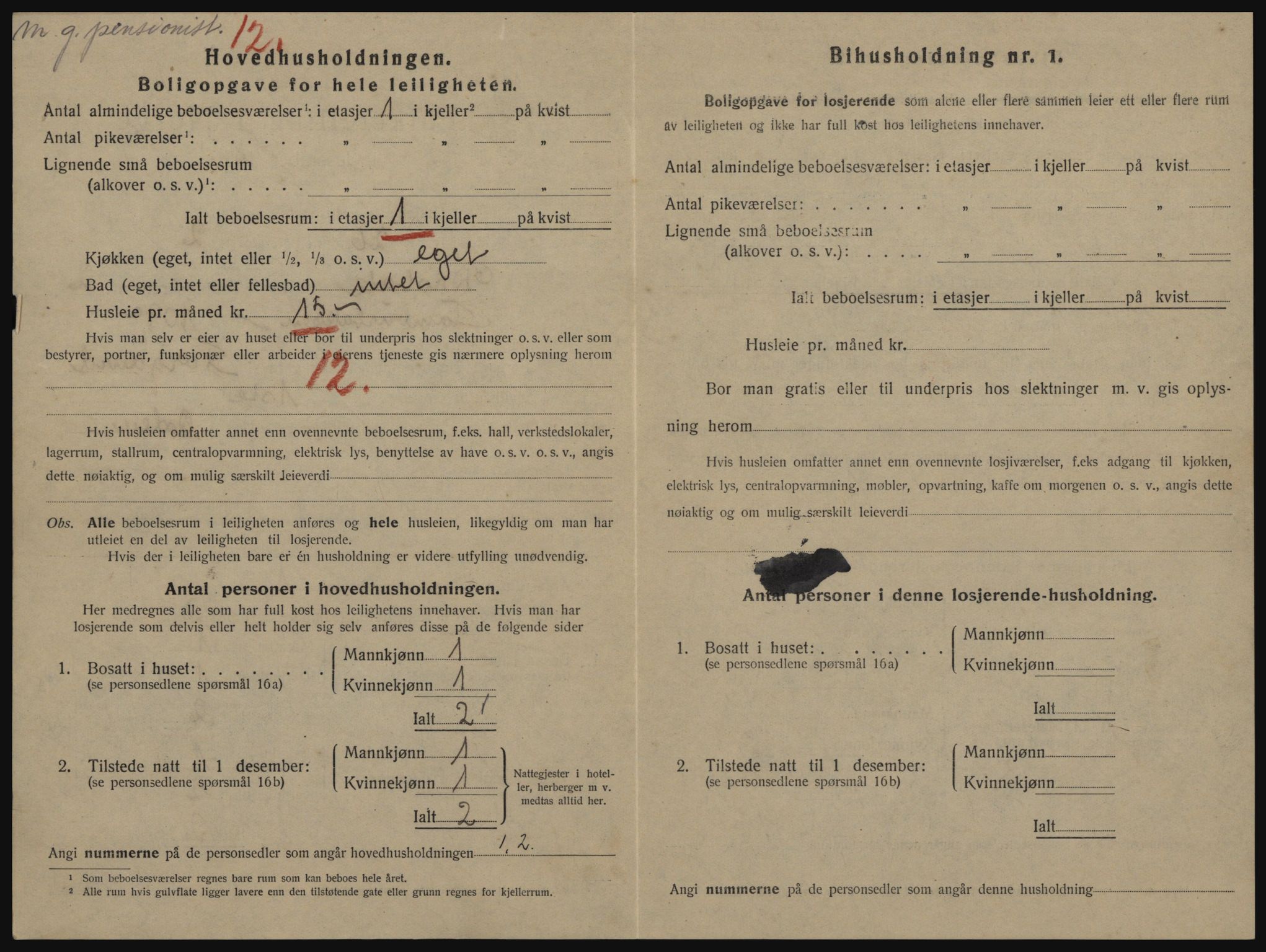 SAO, 1920 census for Drøbak, 1920, p. 1030