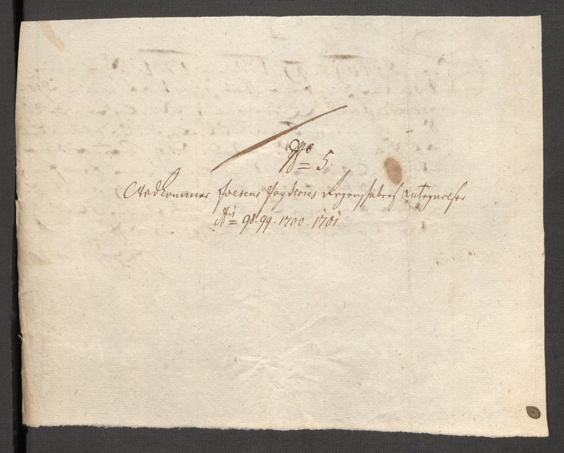 Rentekammeret inntil 1814, Reviderte regnskaper, Fogderegnskap, AV/RA-EA-4092/R57/L3854: Fogderegnskap Fosen, 1700-1701, p. 423