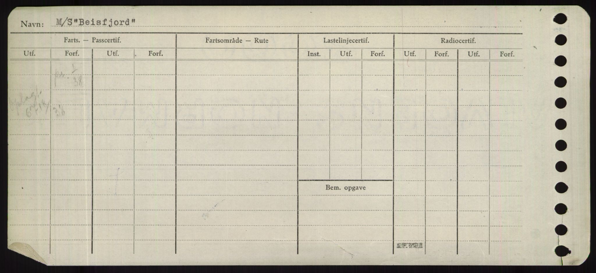 Sjøfartsdirektoratet med forløpere, Skipsmålingen, AV/RA-S-1627/H/Hd/L0003: Fartøy, B-Bev, p. 468