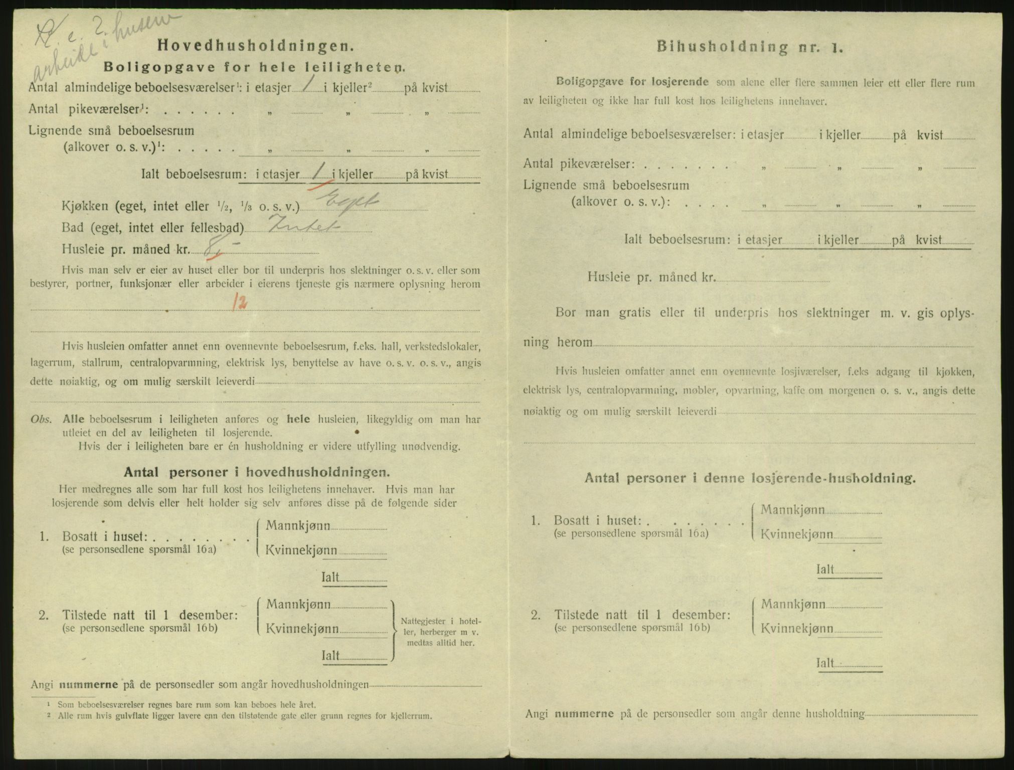 SAK, 1920 census for Arendal, 1920, p. 9043