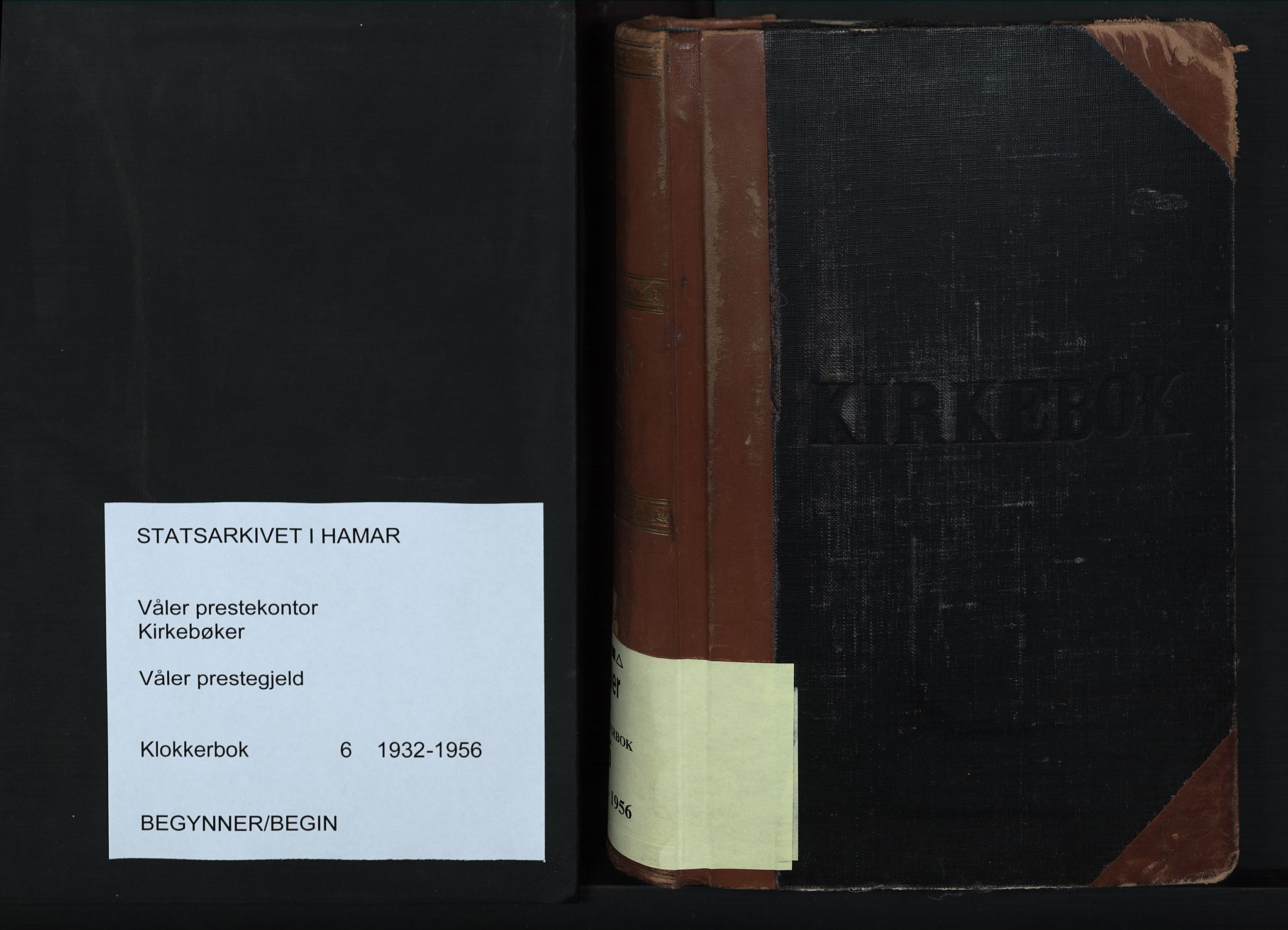 Våler prestekontor, Hedmark, SAH/PREST-040/H/Ha/Hab/L0006: Parish register (copy) no. 6, 1932-1956