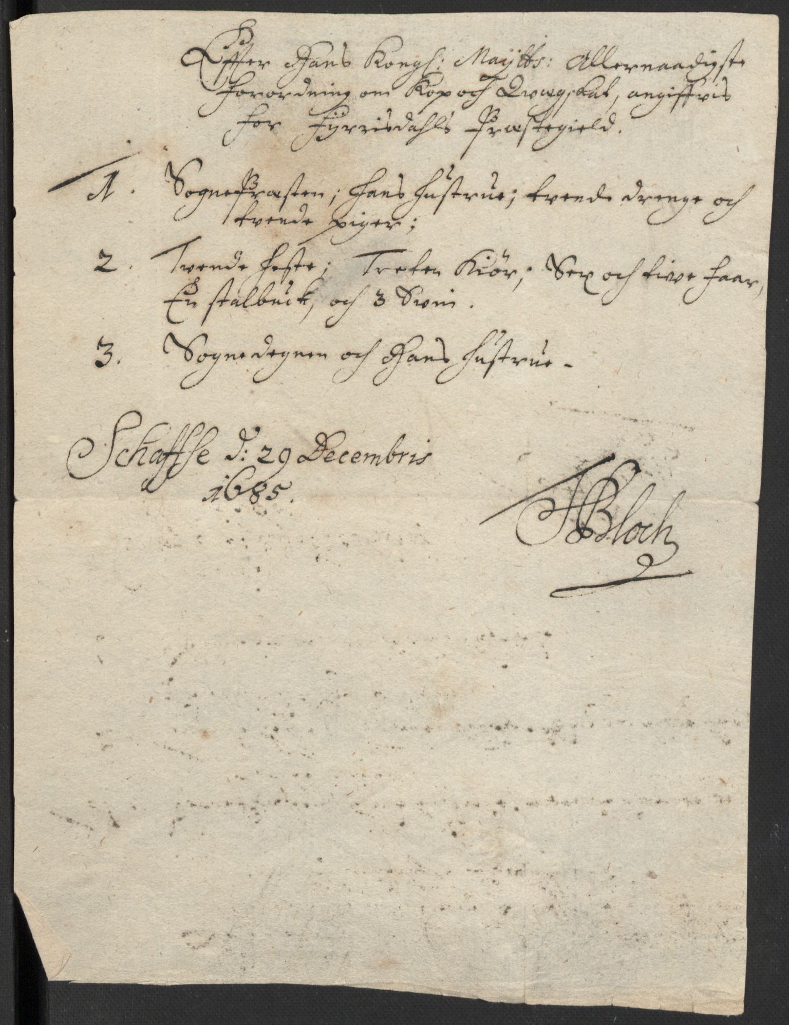 Rentekammeret inntil 1814, Reviderte regnskaper, Fogderegnskap, AV/RA-EA-4092/R35/L2083: Fogderegnskap Øvre og Nedre Telemark, 1686, p. 335