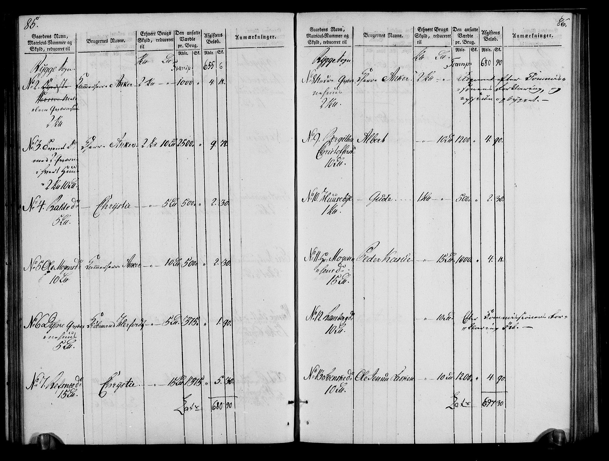 Rentekammeret inntil 1814, Realistisk ordnet avdeling, AV/RA-EA-4070/N/Ne/Nea/L0009: Moss, Tune og Veme fogderi. Oppebørselsregister, 1803-1804, p. 45