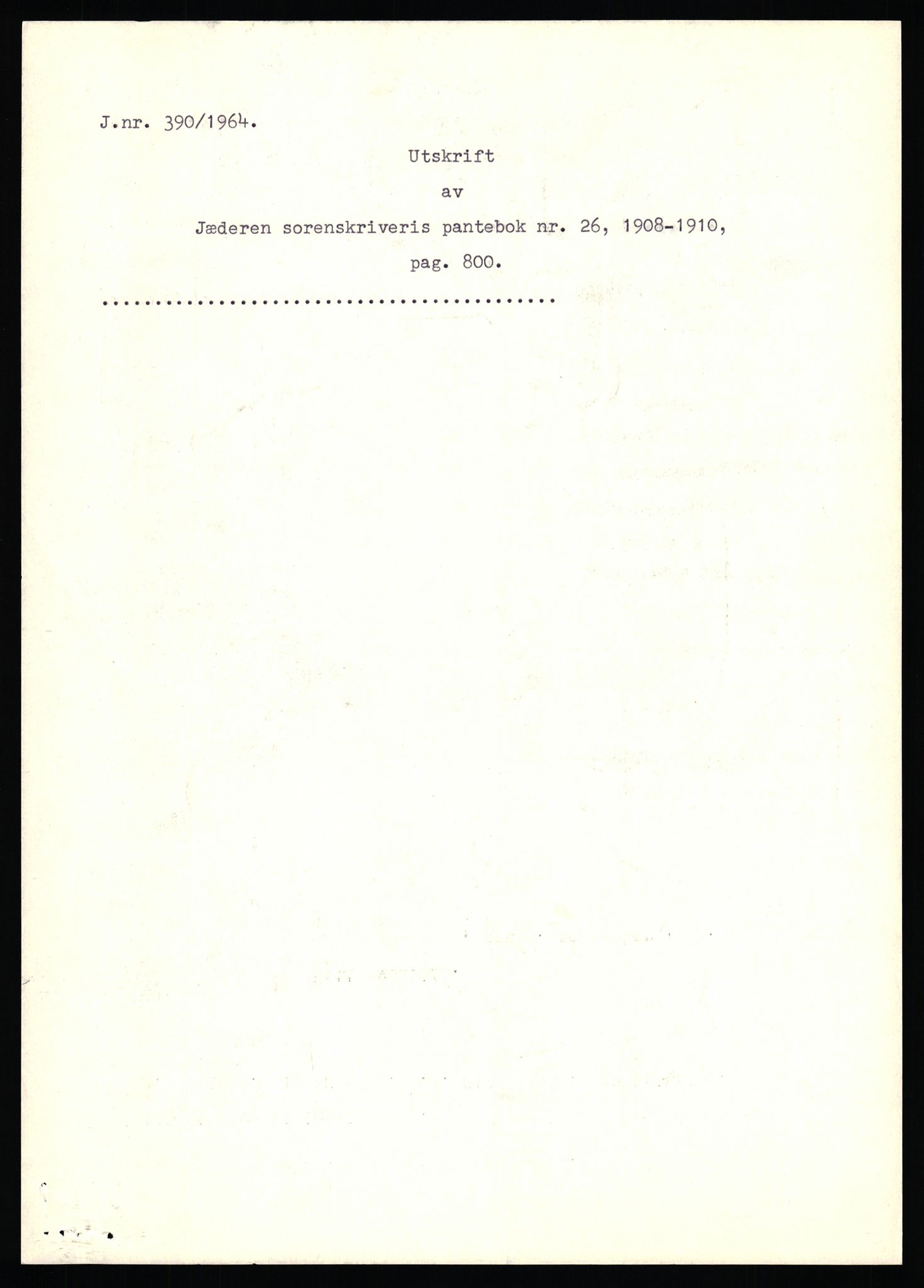 Statsarkivet i Stavanger, SAST/A-101971/03/Y/Yj/L0064: Avskrifter sortert etter gårdsnavn: Noreim - Odland i Bjerkreim, 1750-1930, p. 293