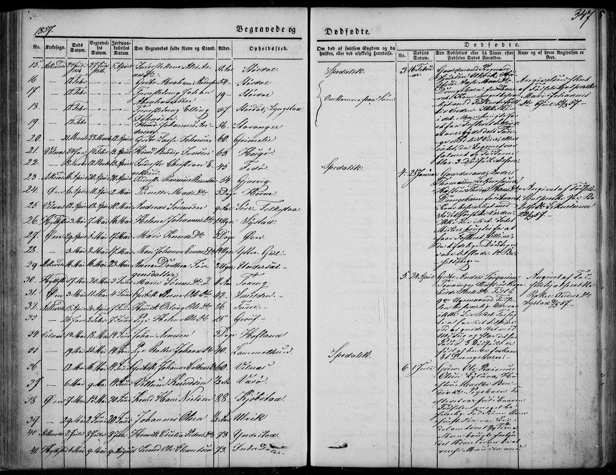 Askvoll sokneprestembete, SAB/A-79501/H/Haa/Haaa/L0011/0002: Parish register (official) no. A 11 II, 1845-1878, p. 347