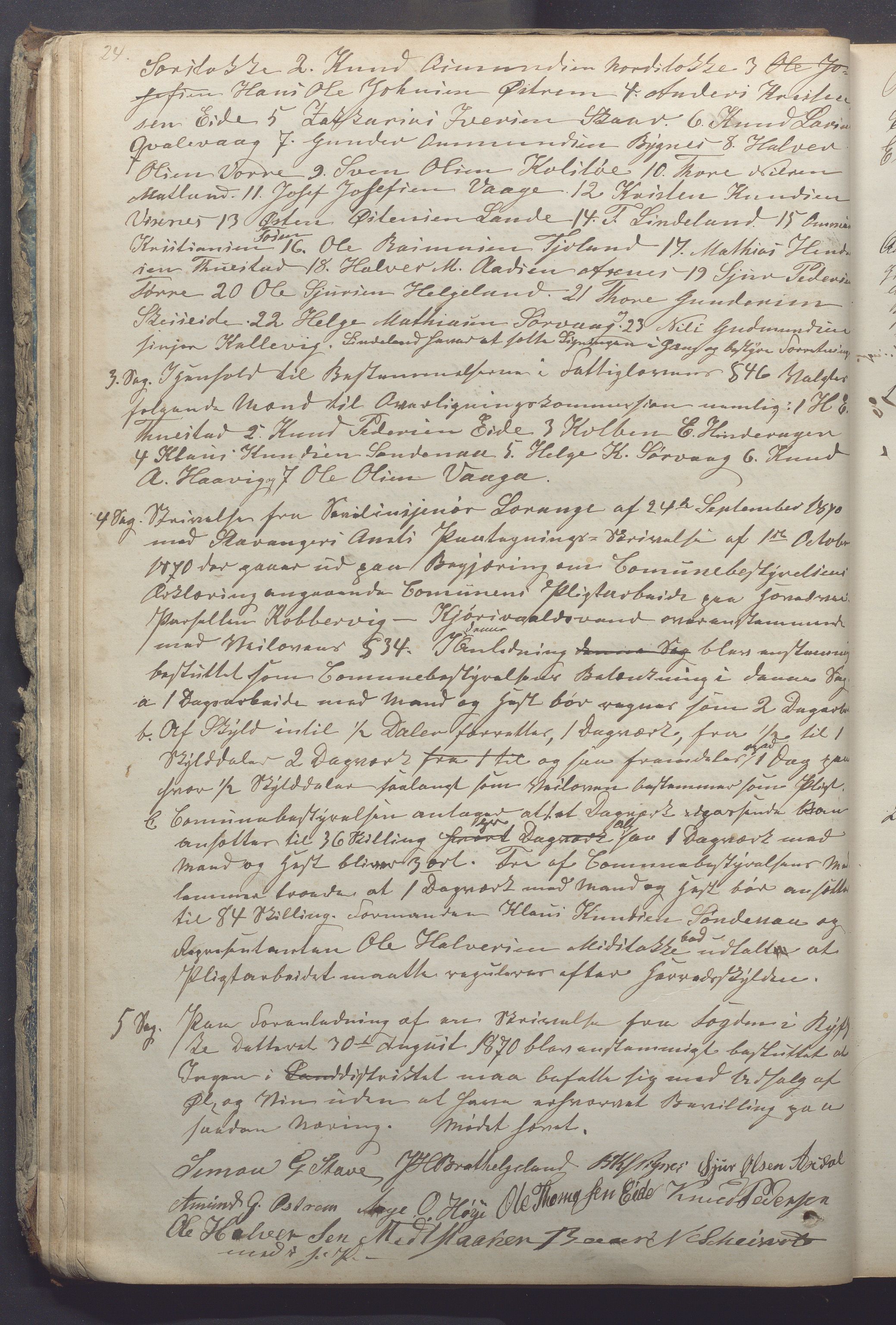 Avaldsnes kommune - Formannskapet, IKAR/K-101651/A/Aa/L0003: Møtebok, 1868-1883, p. 24a