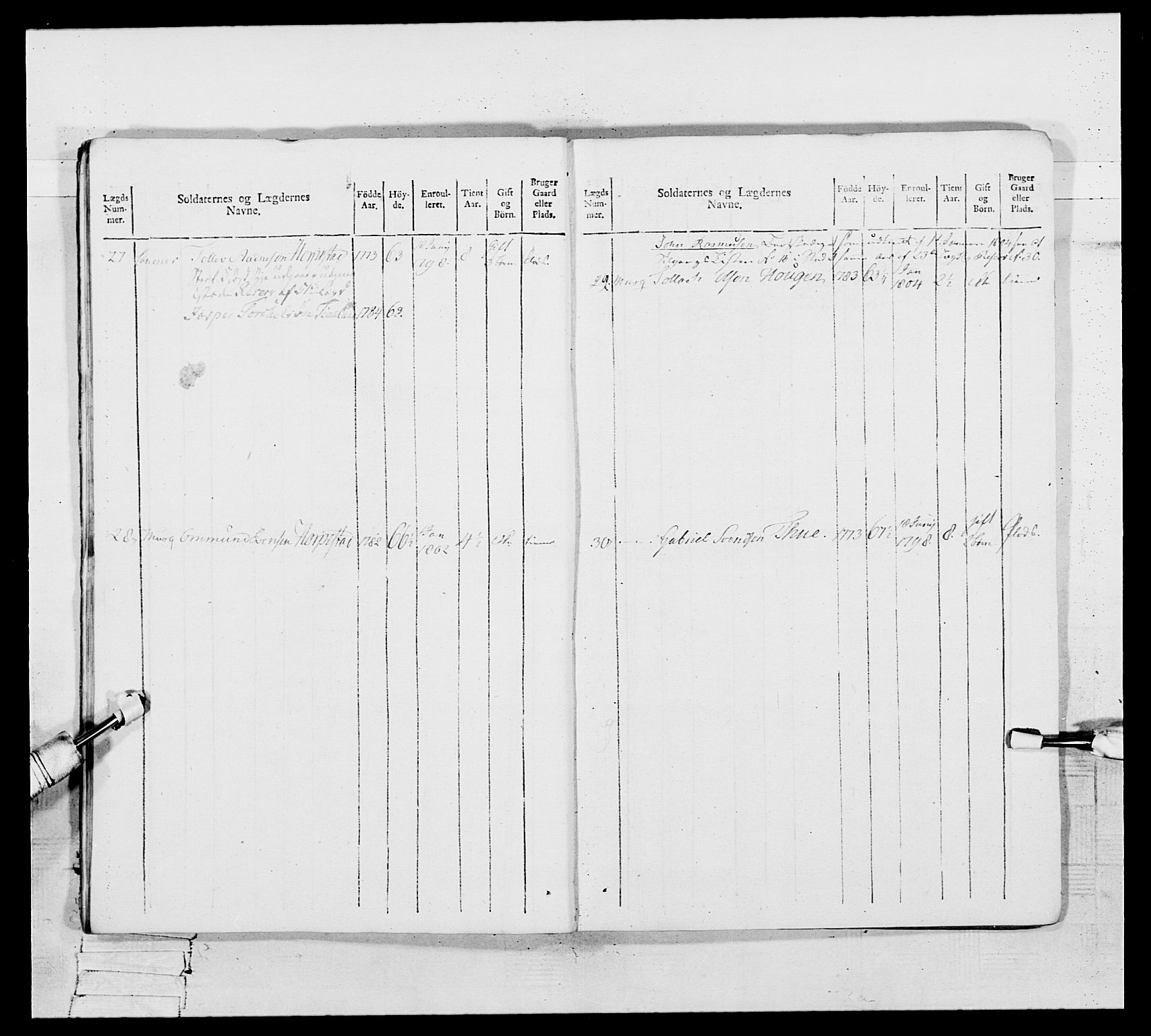 Generalitets- og kommissariatskollegiet, Det kongelige norske kommissariatskollegium, AV/RA-EA-5420/E/Eh/L0109: Vesterlenske nasjonale infanteriregiment, 1806, p. 186