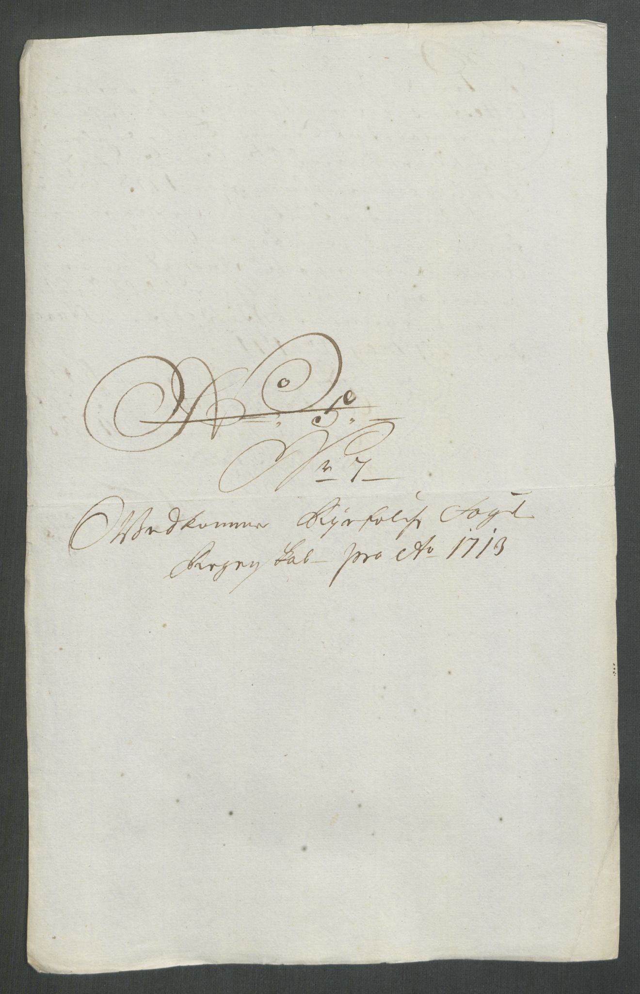 Rentekammeret inntil 1814, Reviderte regnskaper, Fogderegnskap, AV/RA-EA-4092/R47/L2866: Fogderegnskap Ryfylke, 1713, p. 85