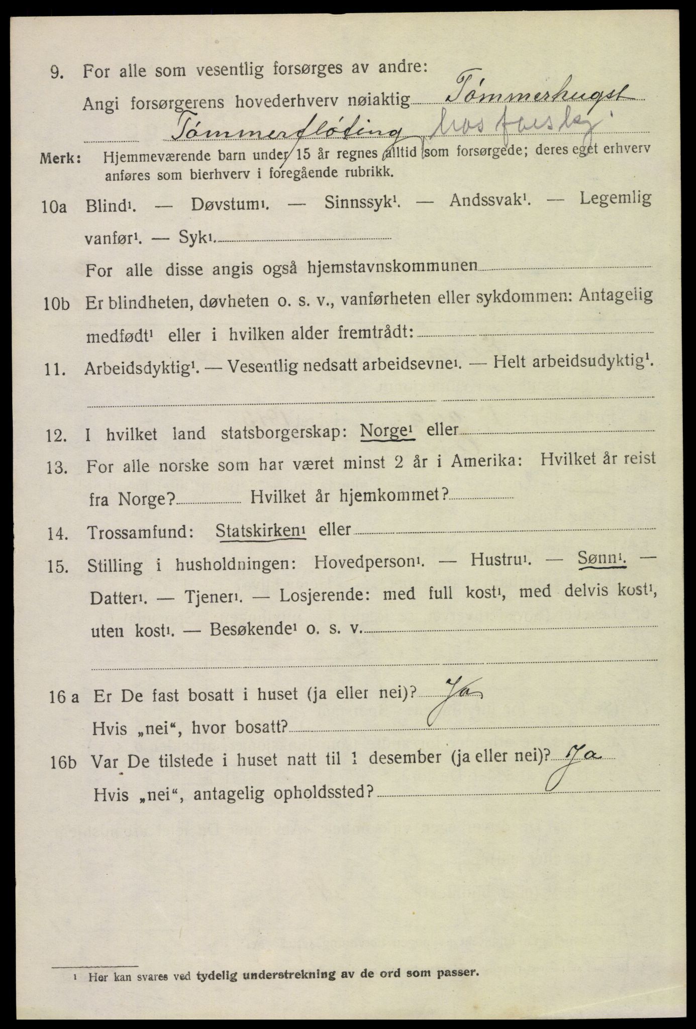 SAH, 1920 census for Åmot, 1920, p. 10764