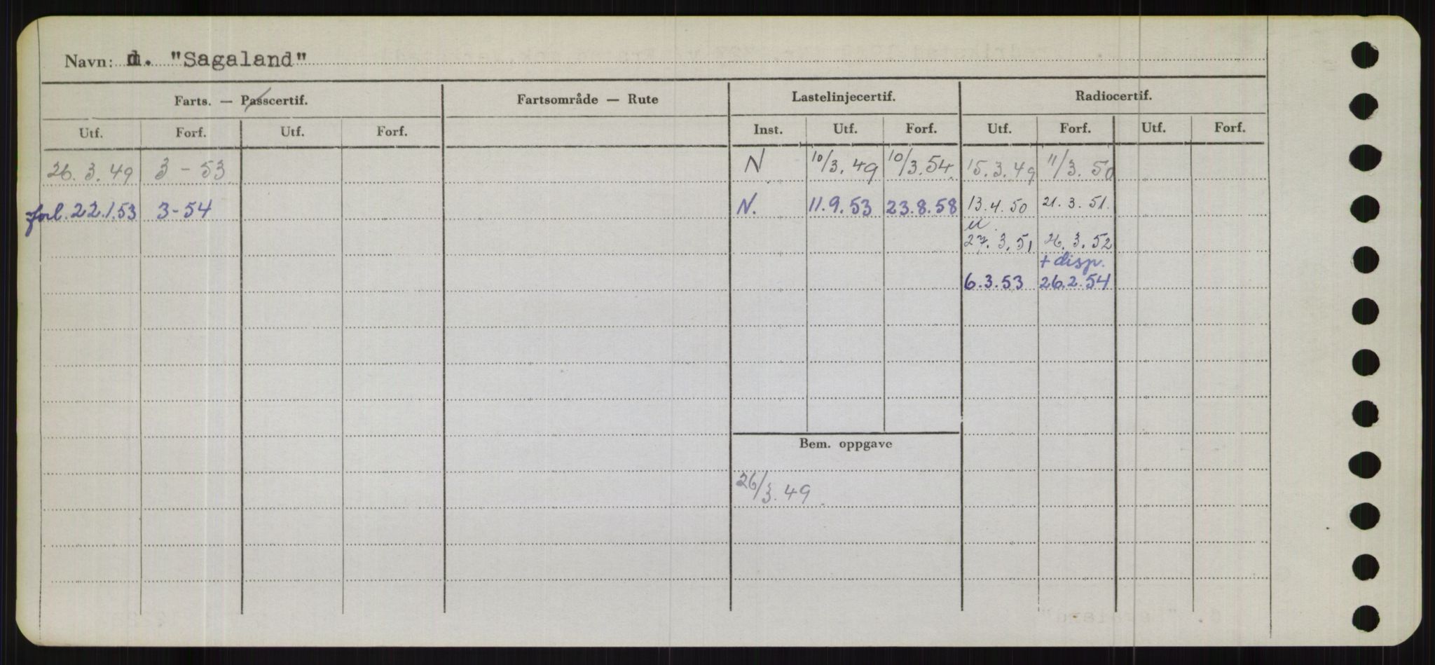 Sjøfartsdirektoratet med forløpere, Skipsmålingen, AV/RA-S-1627/H/Hb/L0004: Fartøy, O-S, p. 262