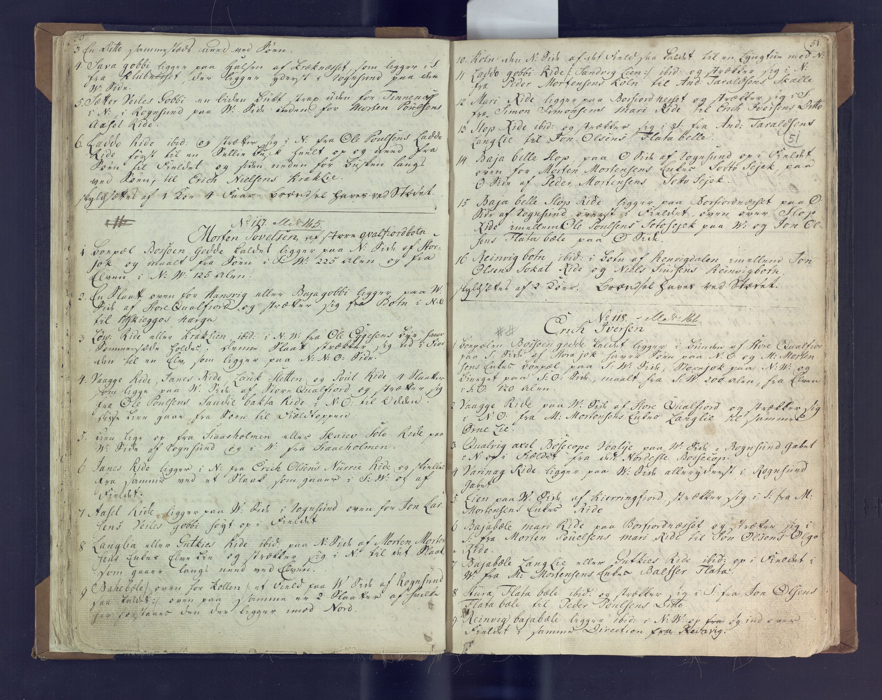 Fylkesmannen i Finnmark, AV/SATØ-S-1120/1Coa/L2882: Landmålerprotokoll (i nærmagasinet/skannet), 1776-1845, p. 29