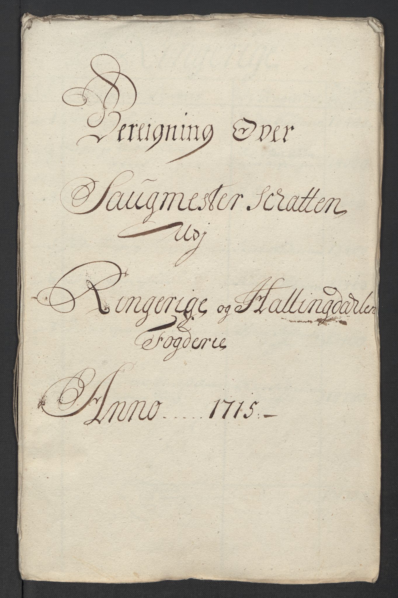 Rentekammeret inntil 1814, Reviderte regnskaper, Fogderegnskap, AV/RA-EA-4092/R23/L1473: Fogderegnskap Ringerike og Hallingdal, 1715, p. 119