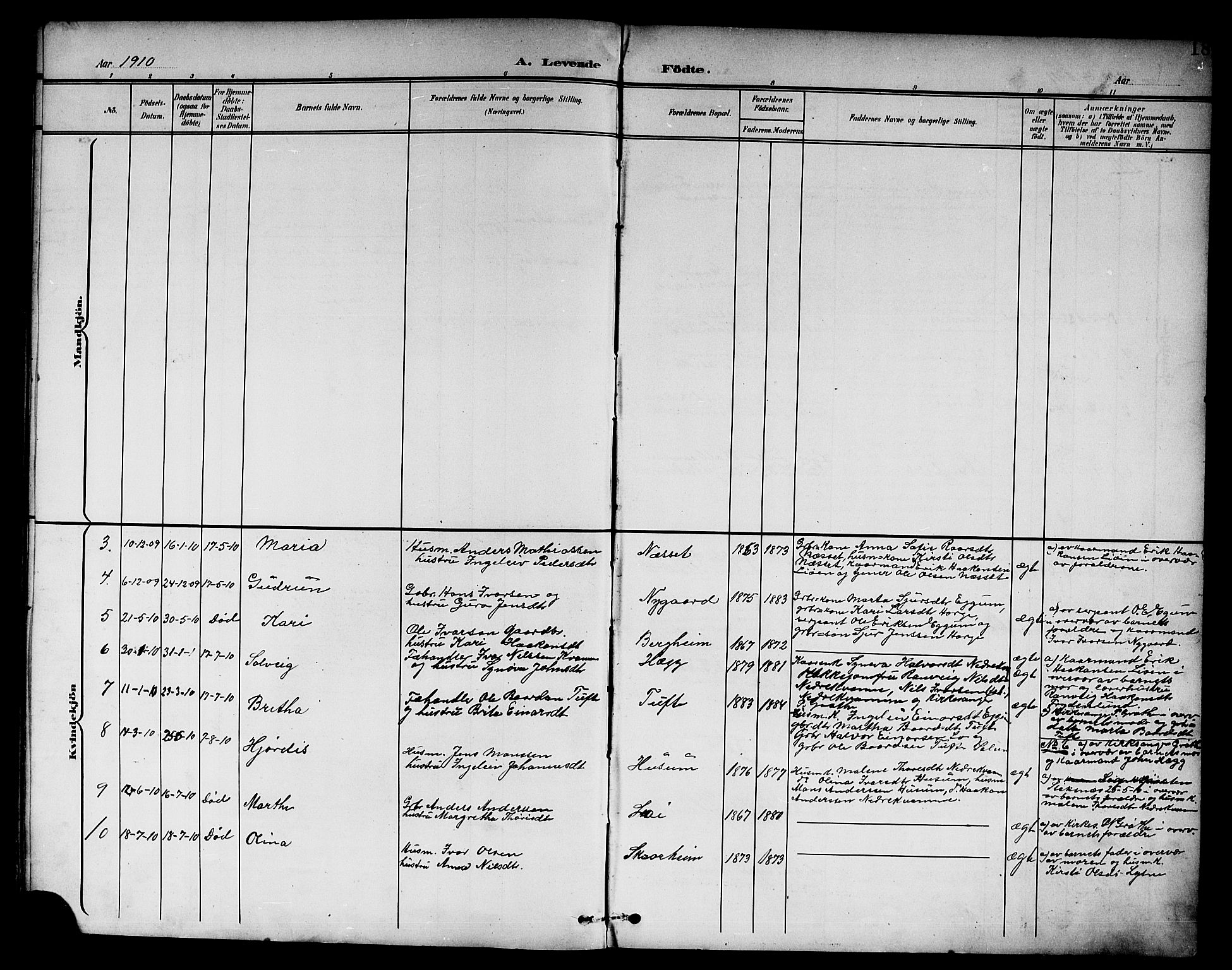 Lærdal sokneprestembete, SAB/A-81201: Parish register (copy) no. B 1, 1897-1928, p. 18