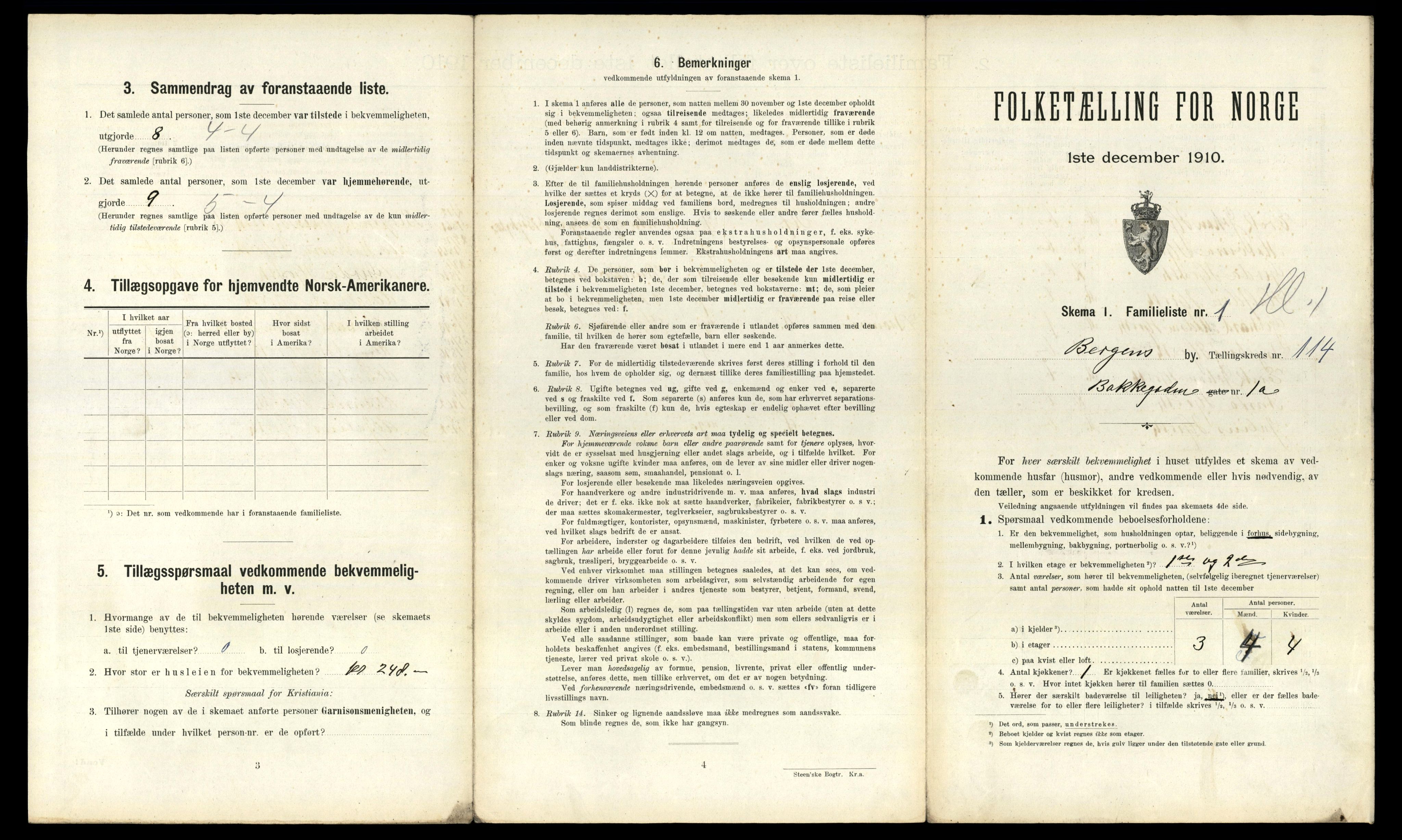 RA, 1910 census for Bergen, 1910, p. 39641