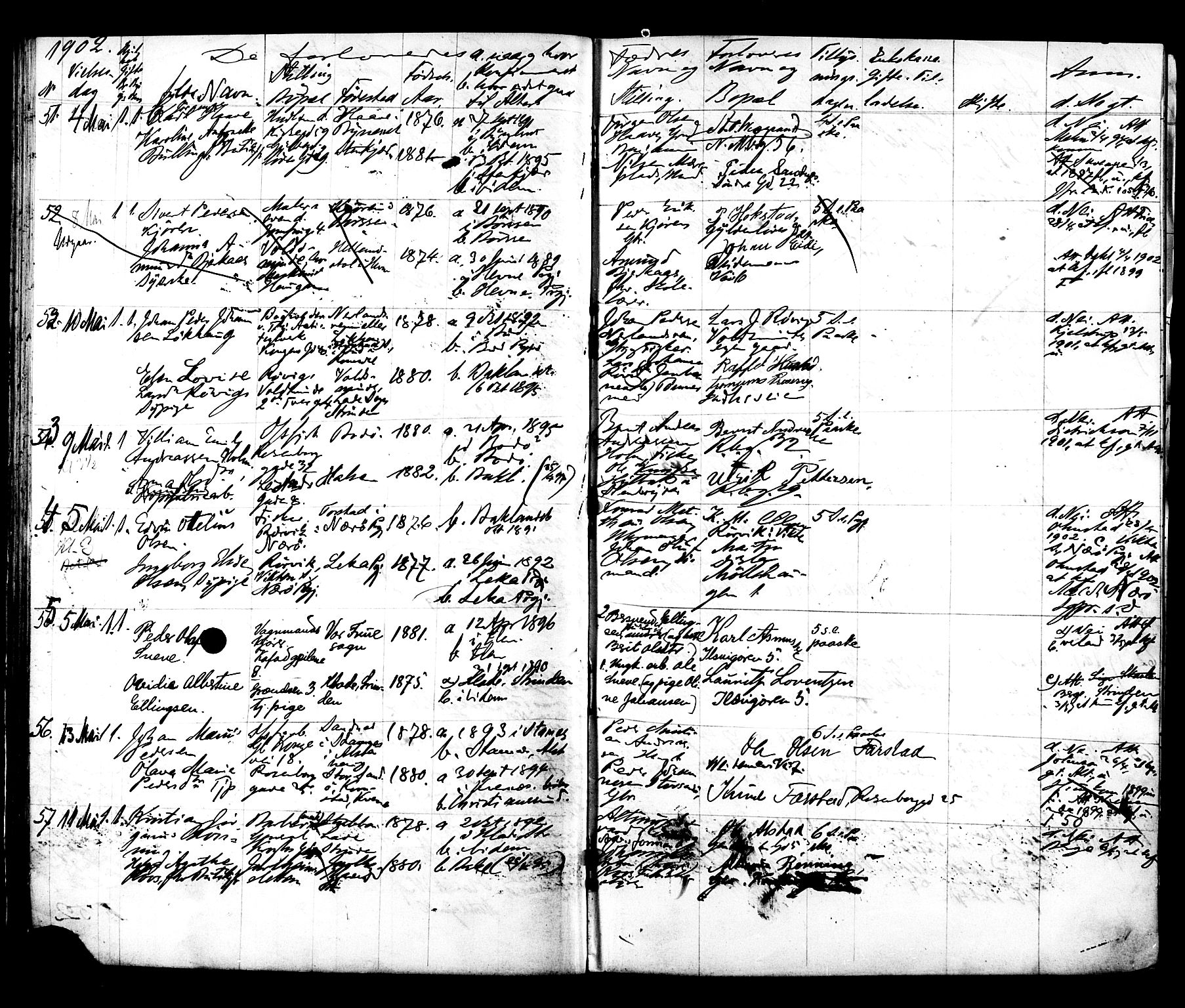 Ministerialprotokoller, klokkerbøker og fødselsregistre - Sør-Trøndelag, AV/SAT-A-1456/604/L0192: Parish register (official) no. 604A13, 1901-1906