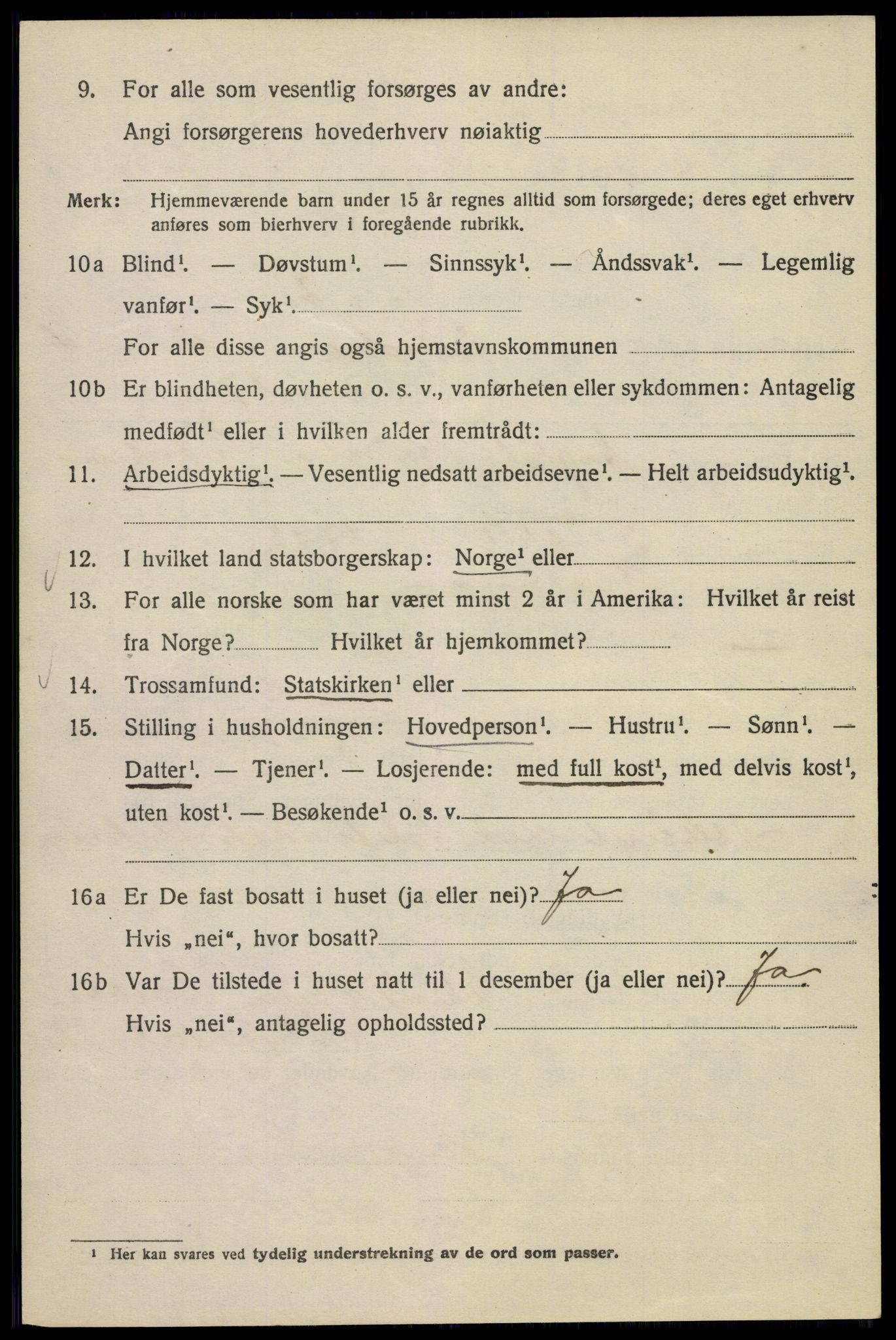 SAO, 1920 census for Kristiania, 1920, p. 561902