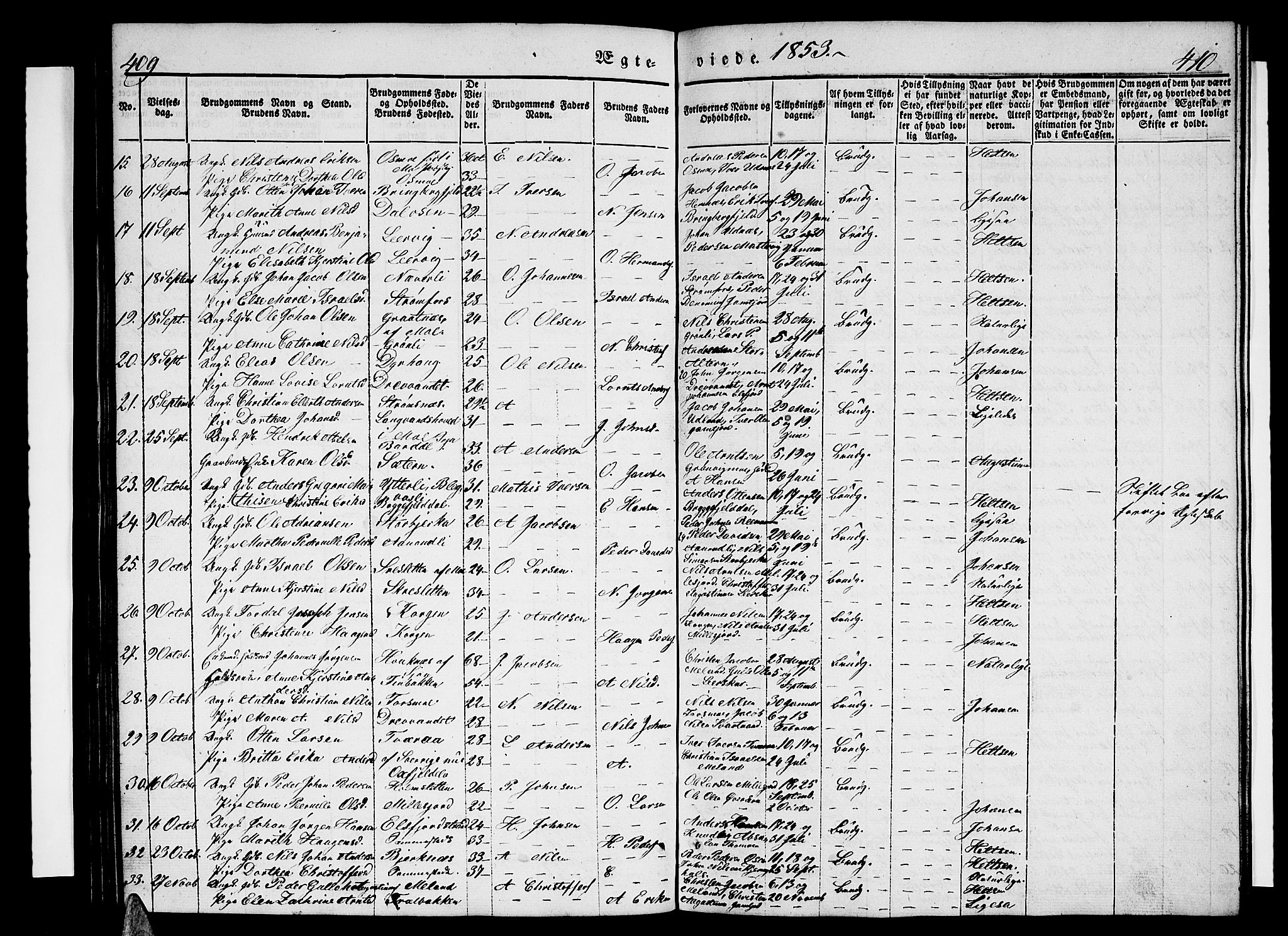 Ministerialprotokoller, klokkerbøker og fødselsregistre - Nordland, AV/SAT-A-1459/825/L0364: Parish register (copy) no. 825C01, 1841-1863, p. 409-410