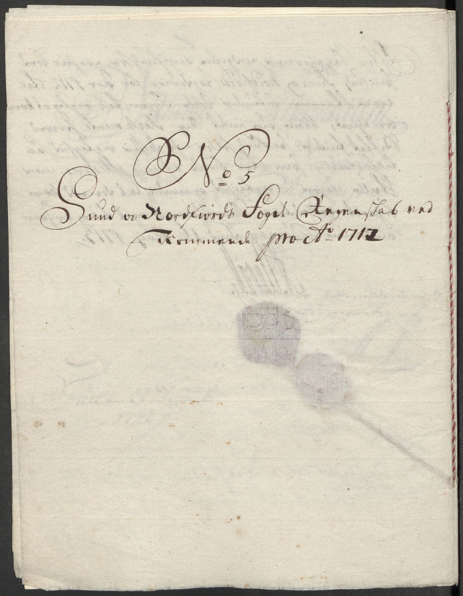 Rentekammeret inntil 1814, Reviderte regnskaper, Fogderegnskap, RA/EA-4092/R53/L3435: Fogderegnskap Sunn- og Nordfjord, 1712, p. 168