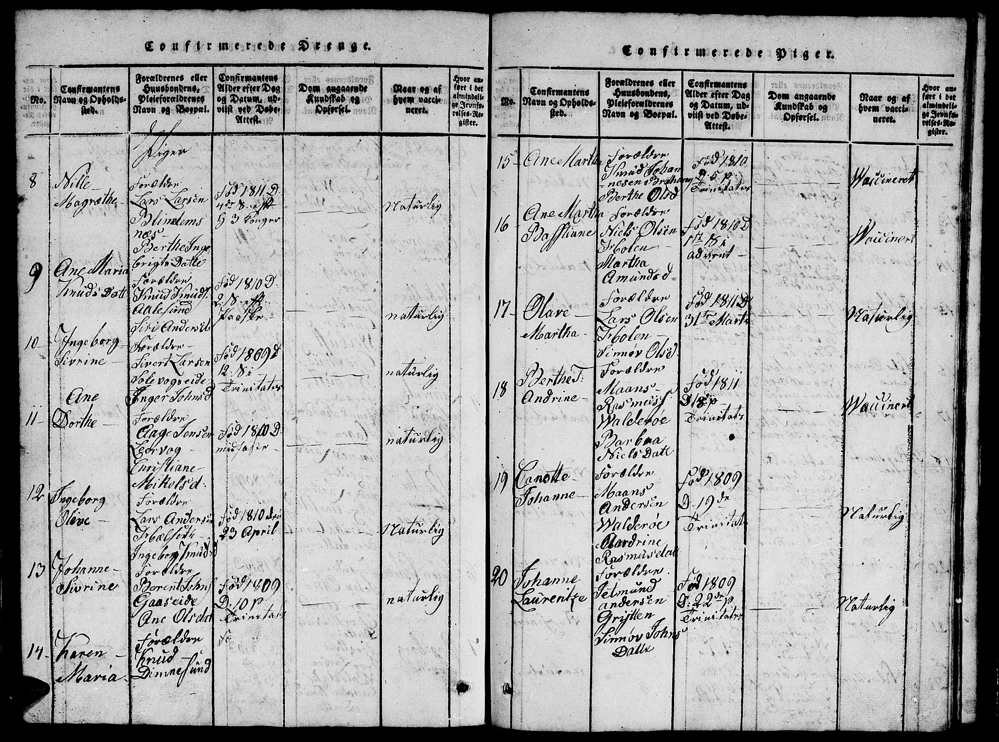 Ministerialprotokoller, klokkerbøker og fødselsregistre - Møre og Romsdal, AV/SAT-A-1454/528/L0423: Parish register (copy) no. 528C04, 1816-1827