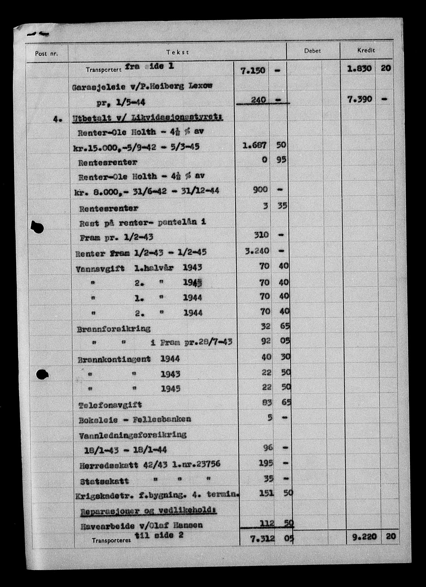 Justisdepartementet, Tilbakeføringskontoret for inndratte formuer, RA/S-1564/H/Hc/Hcc/L0974: --, 1945-1947, p. 370