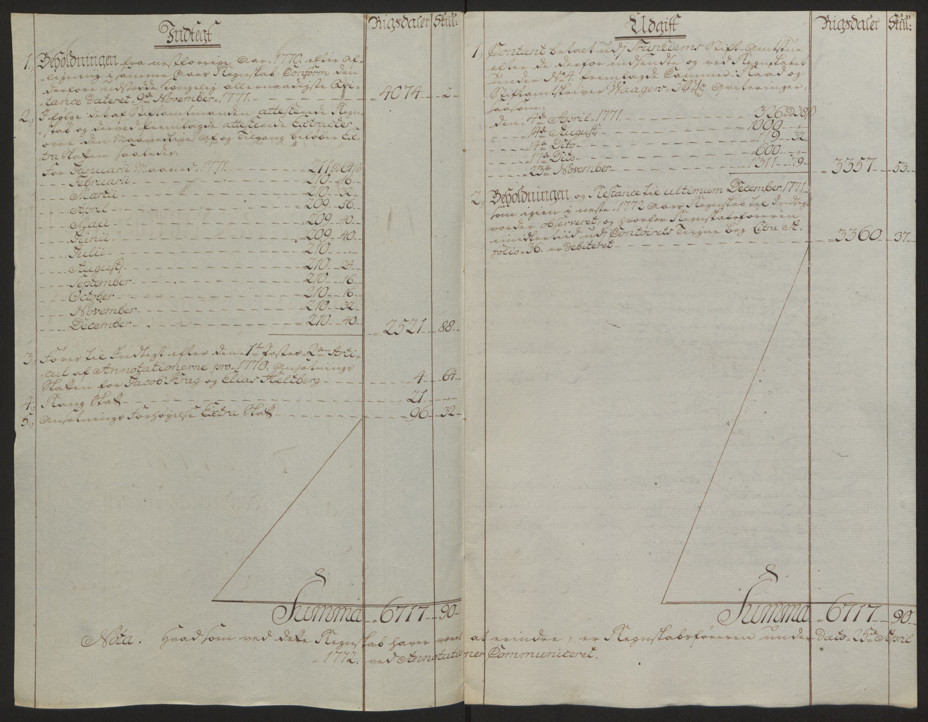 Rentekammeret inntil 1814, Reviderte regnskaper, Fogderegnskap, AV/RA-EA-4092/R64/L4502: Ekstraskatten Namdal, 1762-1772, p. 395