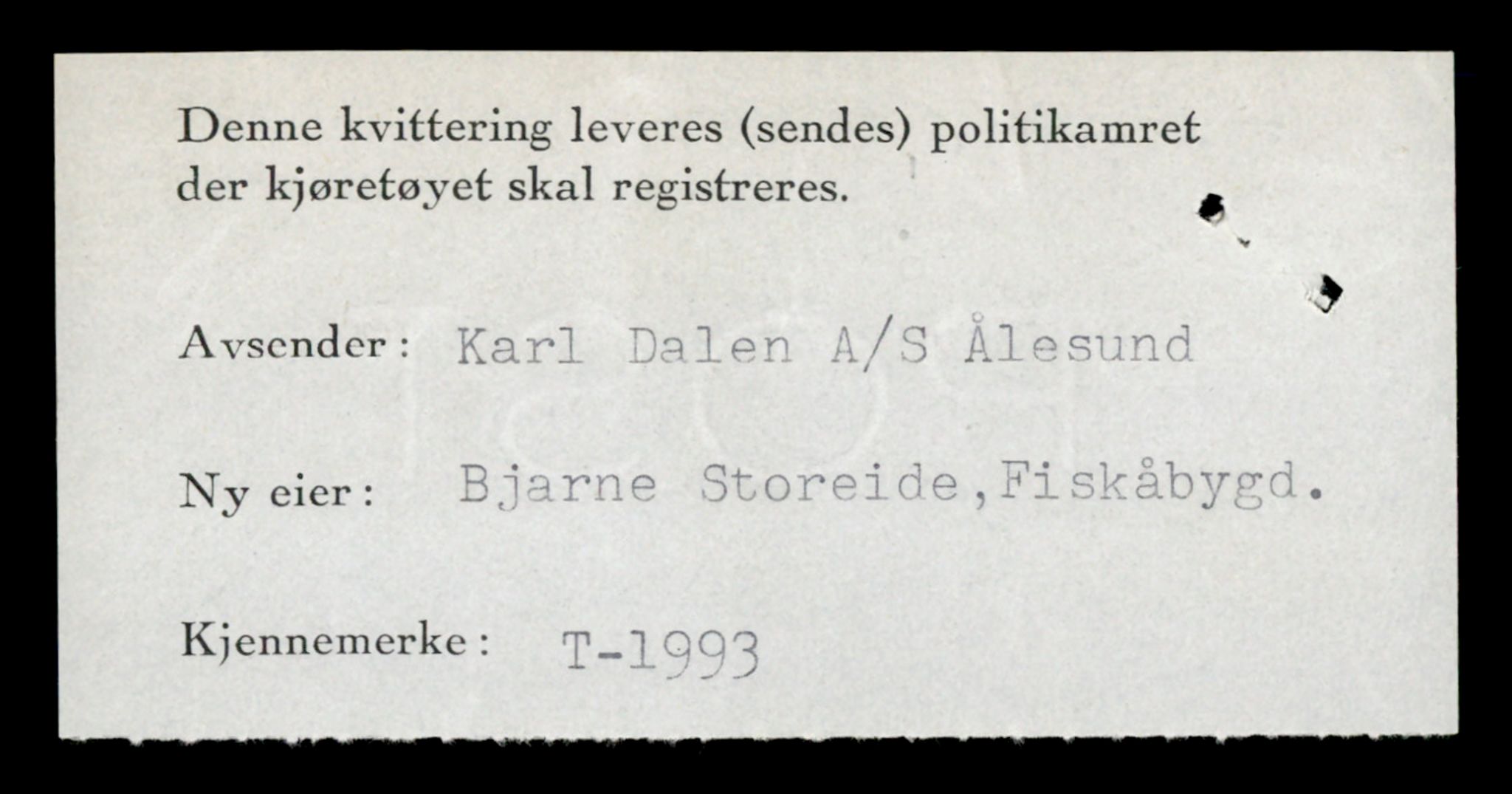 Møre og Romsdal vegkontor - Ålesund trafikkstasjon, AV/SAT-A-4099/F/Fe/L0017: Registreringskort for kjøretøy T 1985 - T 10090, 1927-1998, p. 268