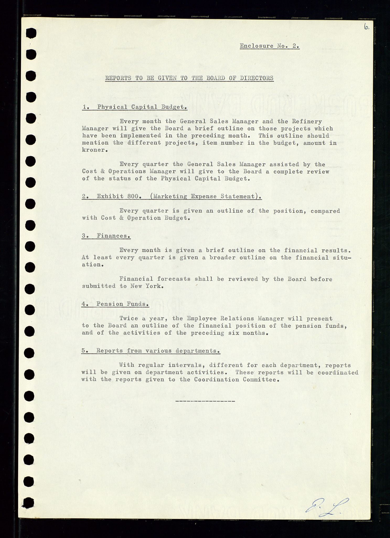 Pa 0982 - Esso Norge A/S, AV/SAST-A-100448/A/Aa/L0001/0001: Den administrerende direksjon Board minutes (styrereferater) / Den administrerende direksjon Board minutes (styrereferater), 1958-1959, p. 6