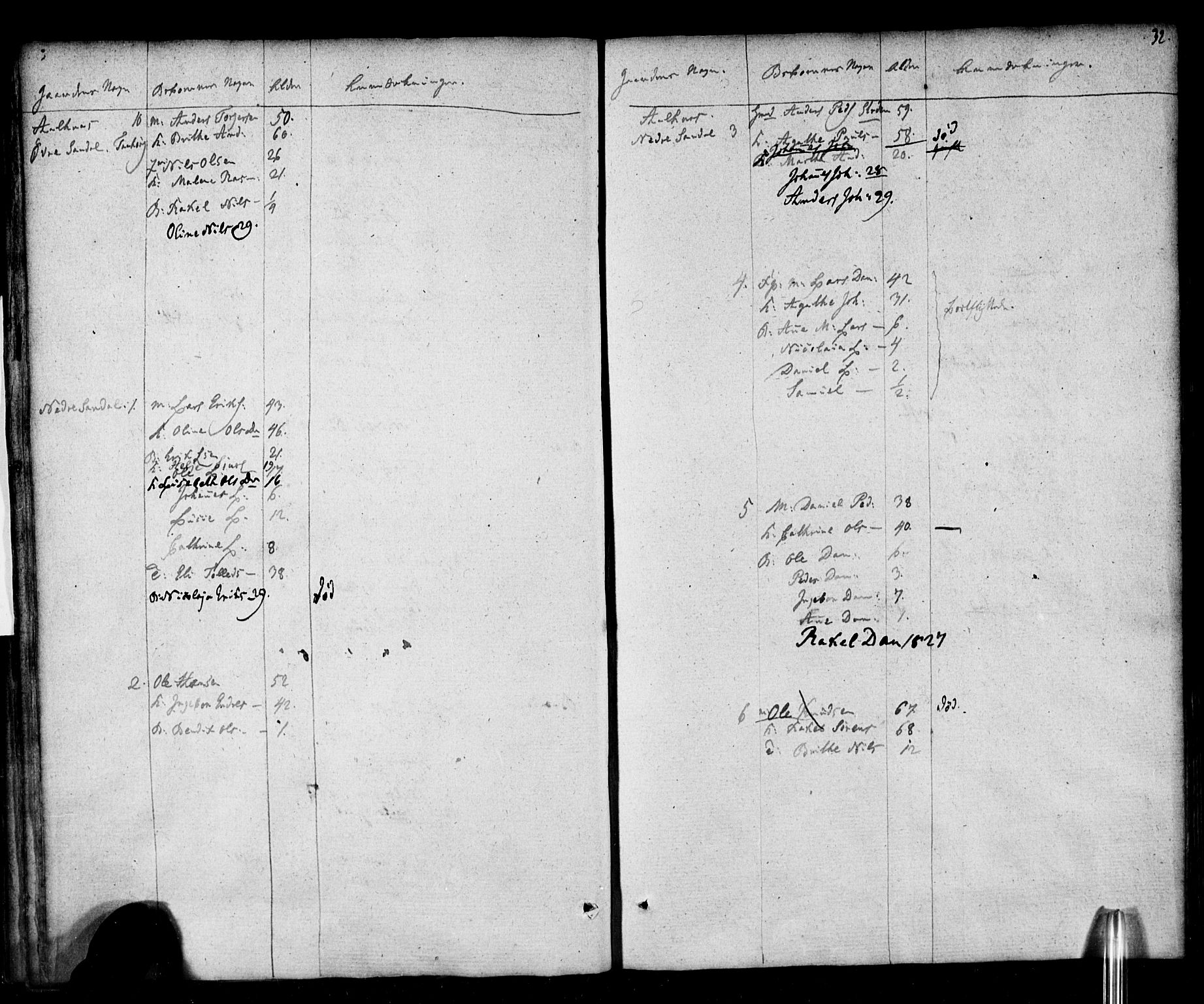 , 1825 Census for Jølster parish, 1825, p. 32