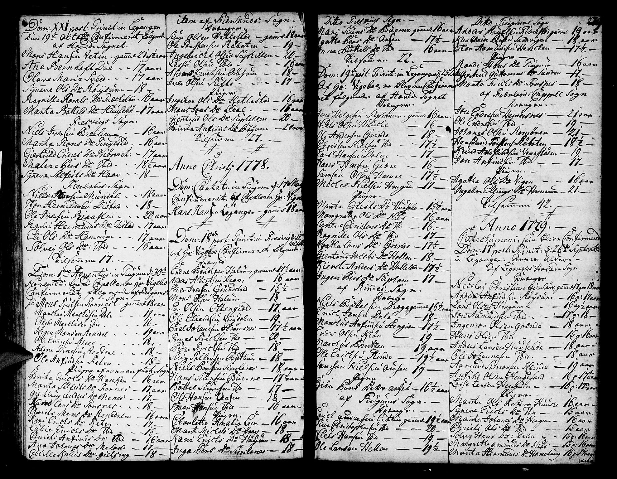 Leikanger sokneprestembete, AV/SAB-A-81001/H/Haa/Haaa/L0004: Parish register (official) no. A 4, 1770-1791, p. 229