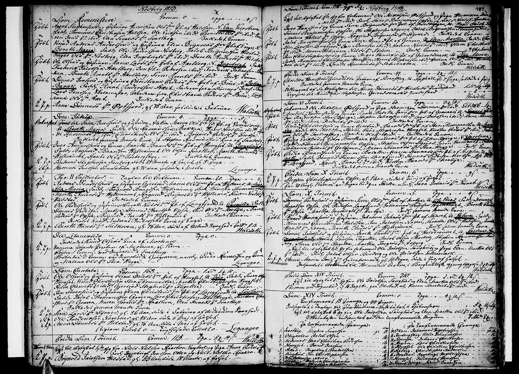 Ministerialprotokoller, klokkerbøker og fødselsregistre - Nordland, AV/SAT-A-1459/814/L0222: Parish register (official) no. 814A03, 1752-1819, p. 181