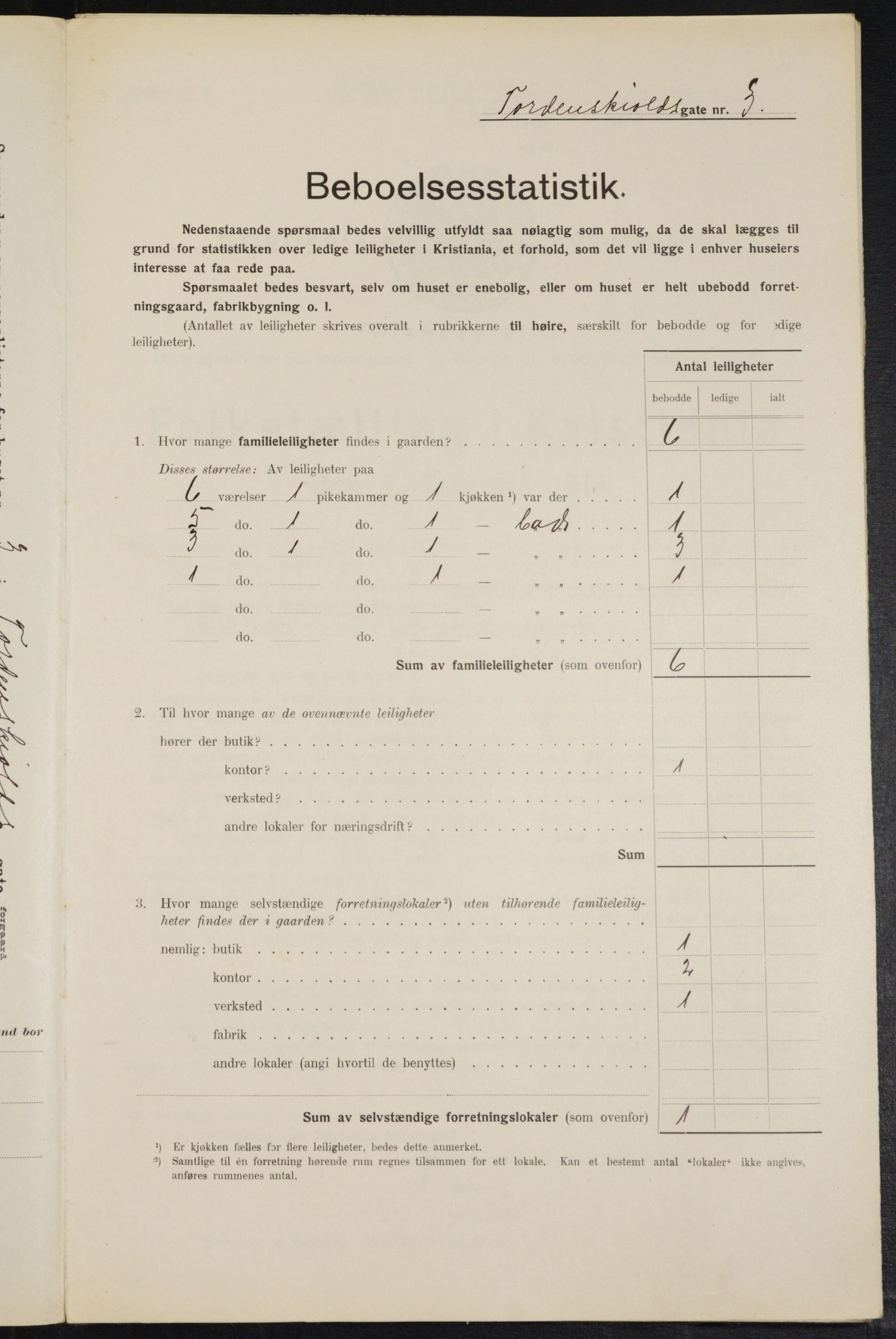 OBA, Municipal Census 1914 for Kristiania, 1914, p. 114568