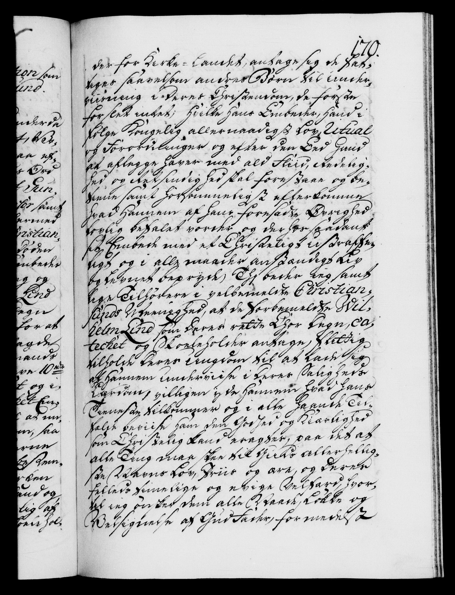 Danske Kanselli 1572-1799, RA/EA-3023/F/Fc/Fca/Fcaa/L0045: Norske registre "Norske eller 3. dept.s åpne brev, 1771-1773, p. 170a