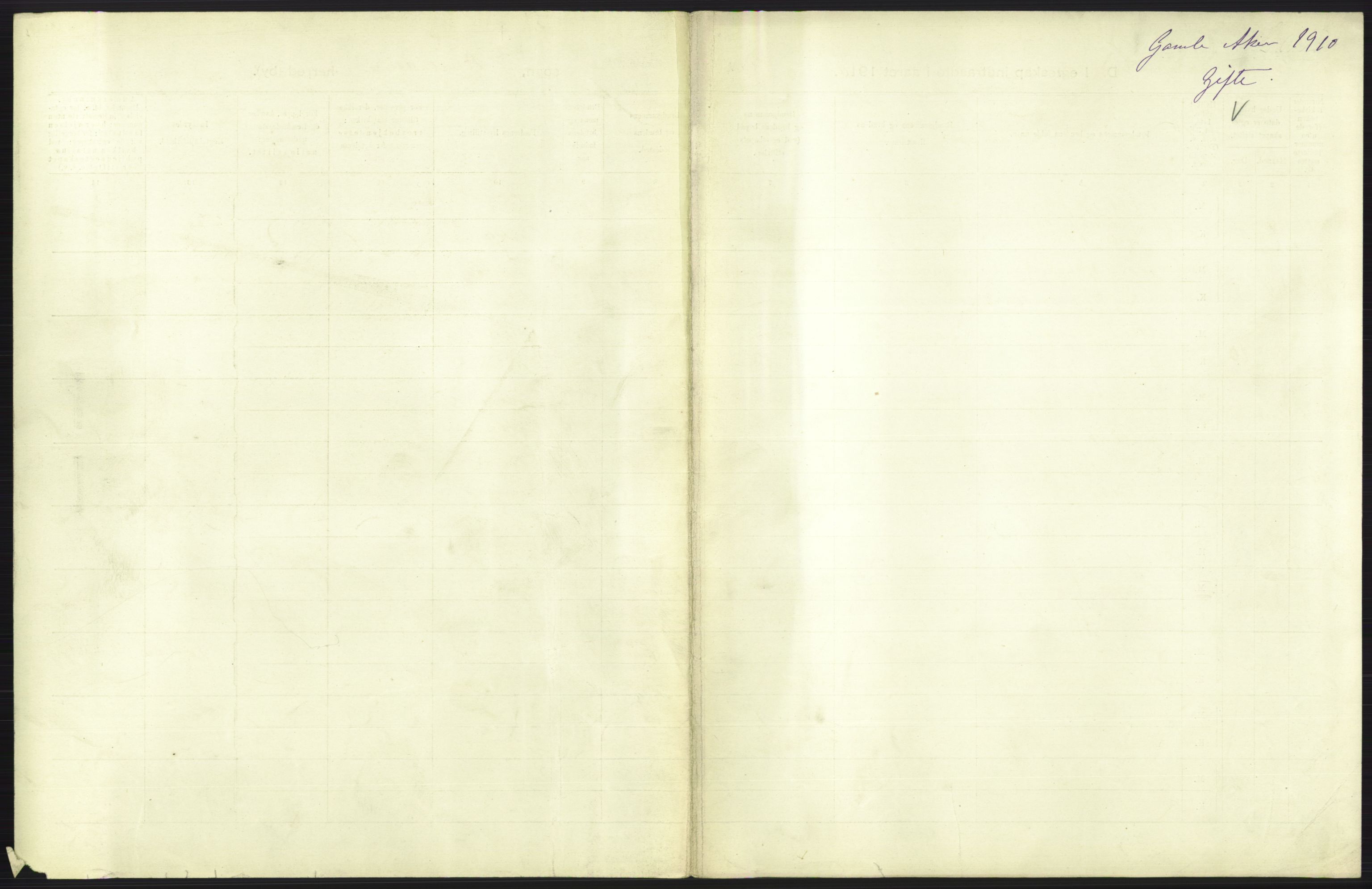 Statistisk sentralbyrå, Sosiodemografiske emner, Befolkning, AV/RA-S-2228/D/Df/Dfa/Dfah/L0009: Kristiania: Gifte og dødfødte., 1910, p. 425